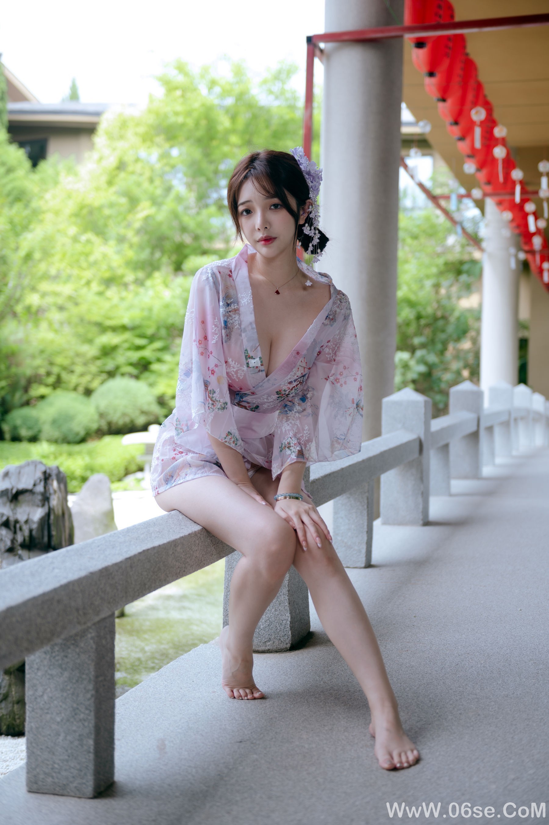 动漫博主雯妹 – 和风庭院[68P]-六色网