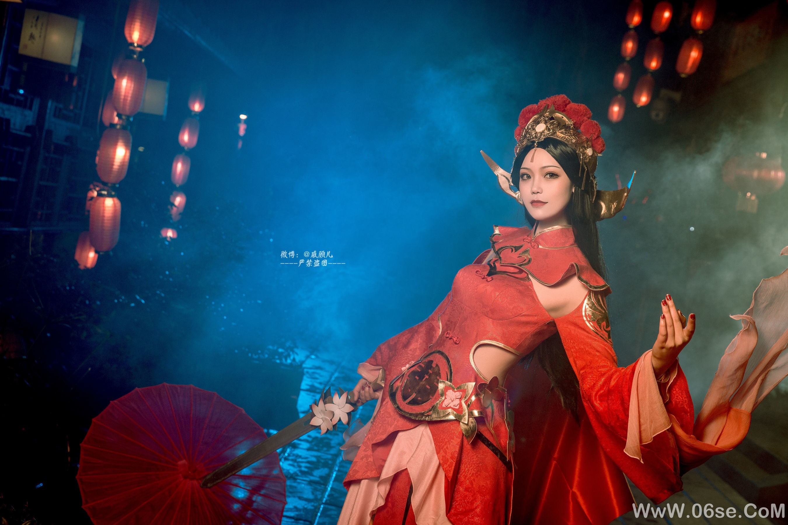 图片[3]-人气coser戚顾儿MIKI 王者荣耀 露娜一生所爱[14P]-六色网