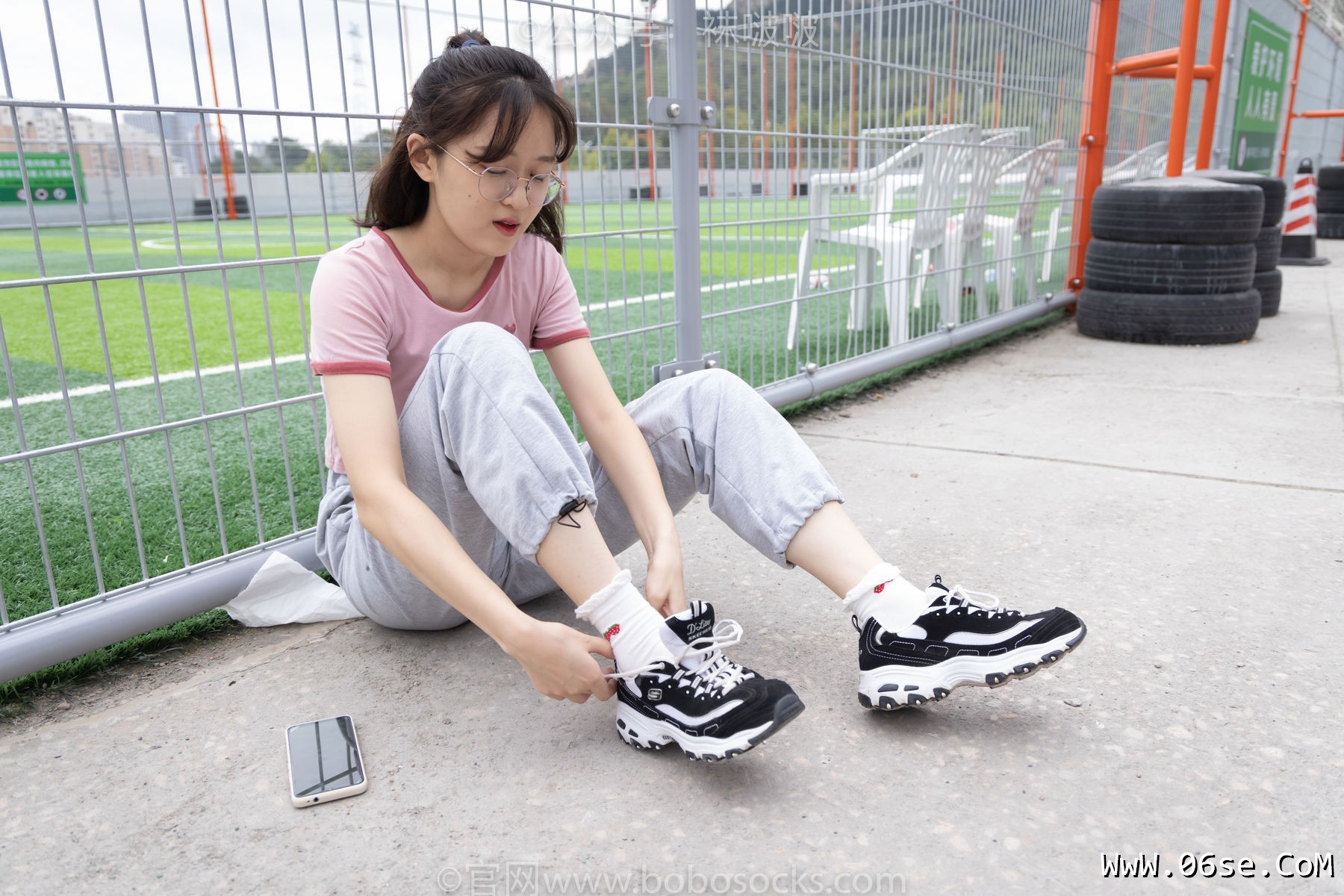 图片[45]-BoBoSocks袜啵啵 No.016 熊熊-斯凯奇运动鞋、棉袜、裸足[147P]-六色网