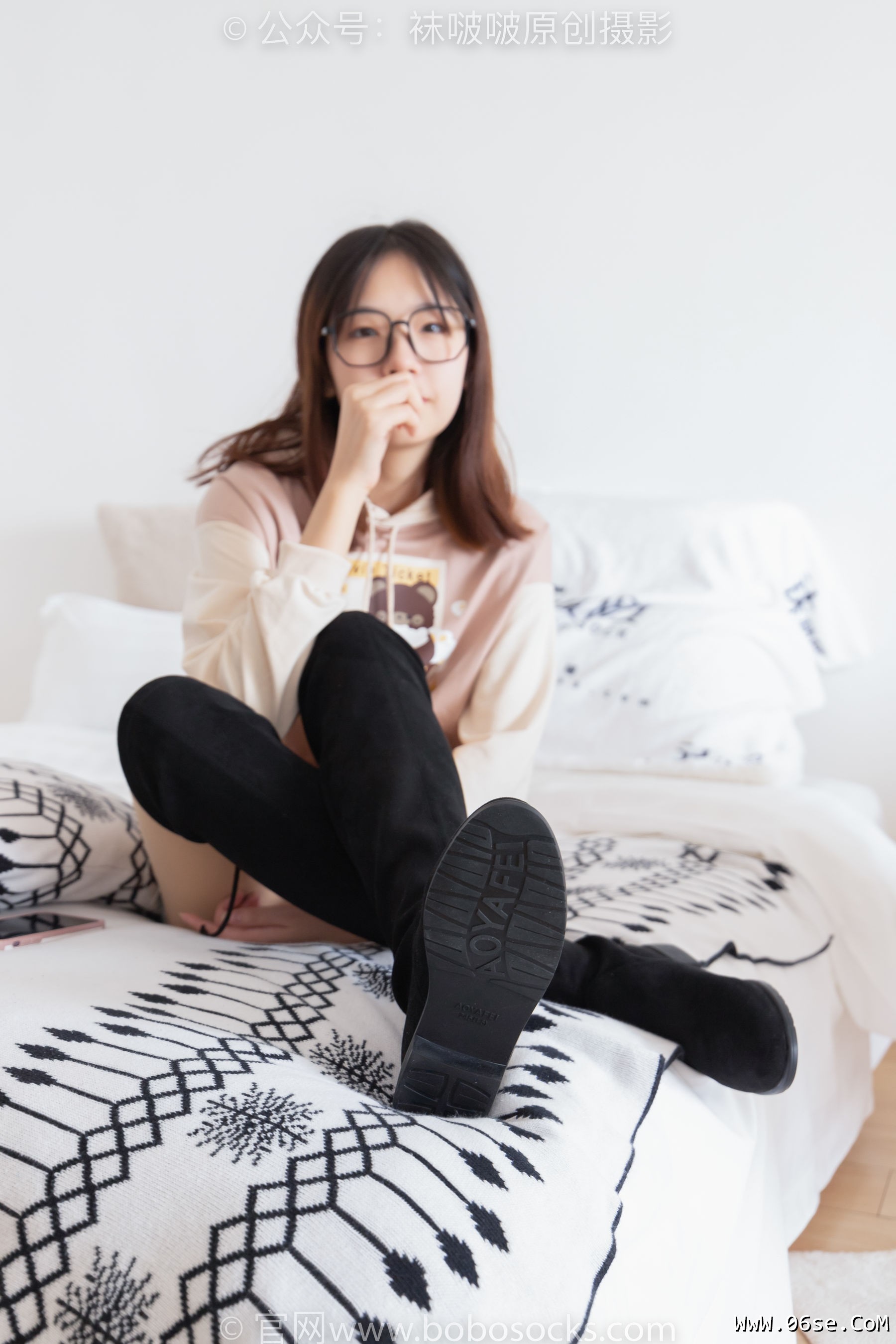 图片[92]-BoBoSocks袜啵啵 No.218 小甜豆-长靴、厚肉丝[140P]-六色网