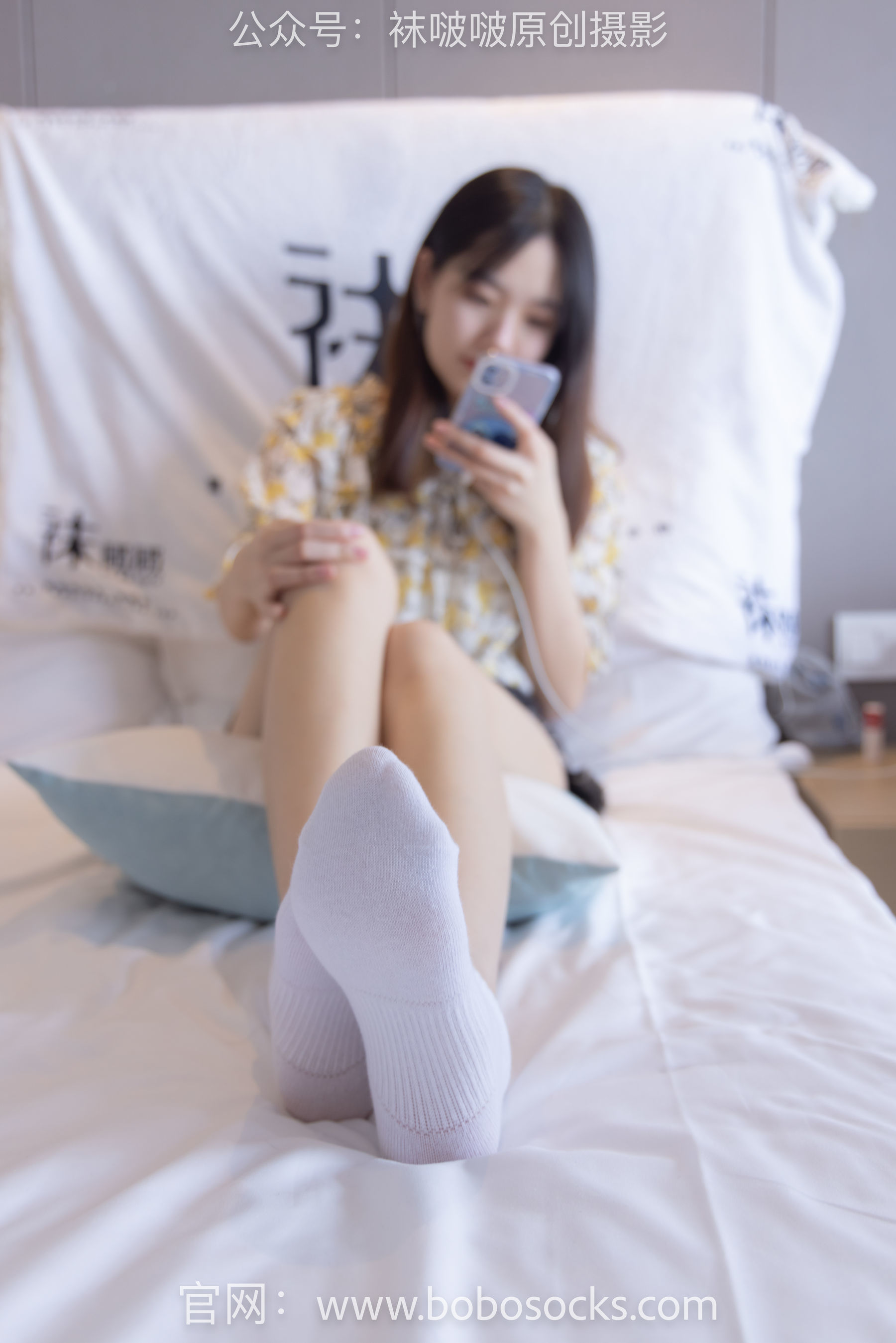 图片[187]-BoBoSocks袜啵啵 No.136 小甜豆-高跟长靴、白棉袜、裸足[200P]-六色网