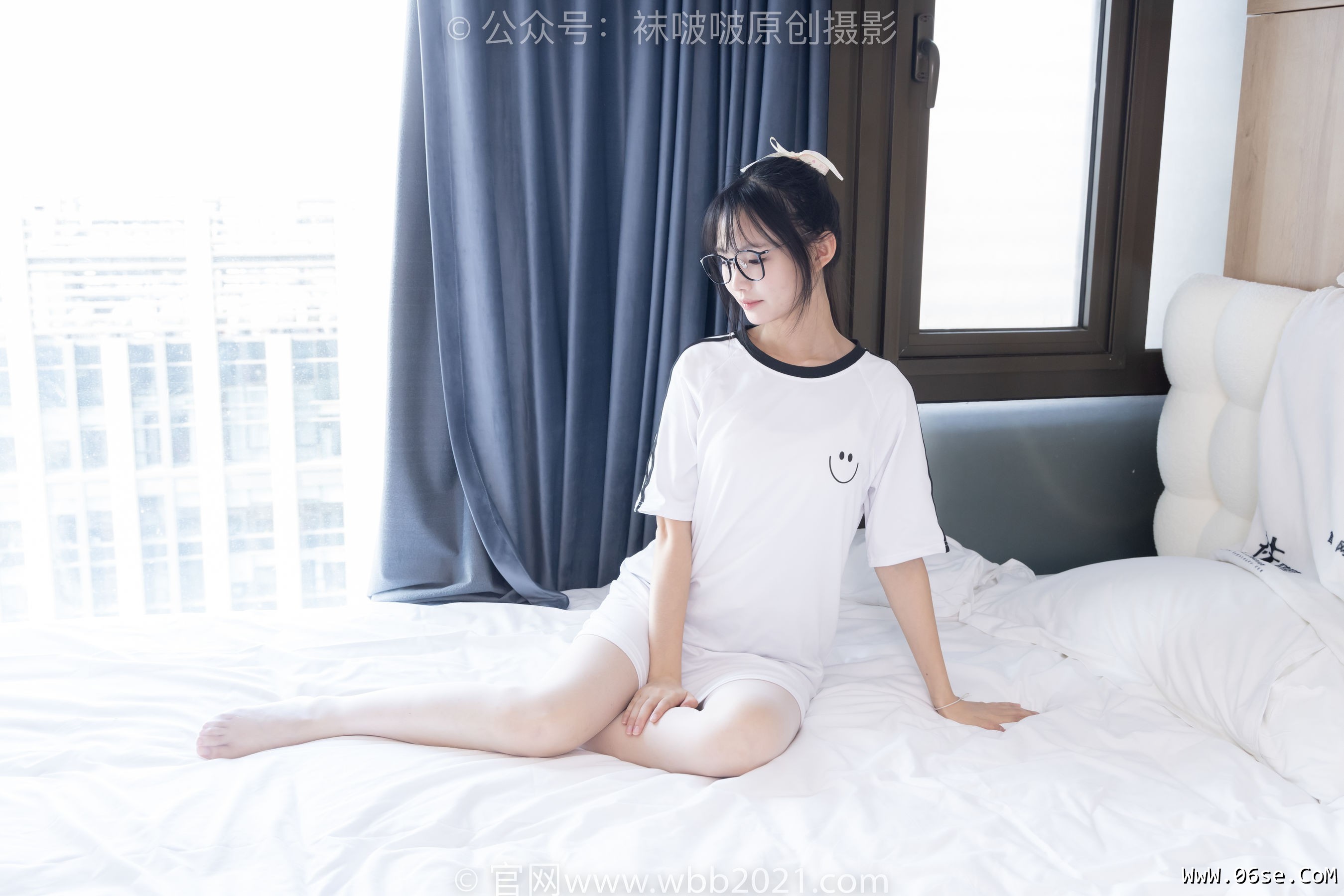 图片[33]-BoBoSocks袜啵啵 No.376 甜甜圈 -运动鞋、堆堆袜套、白丝[150P]-六色网