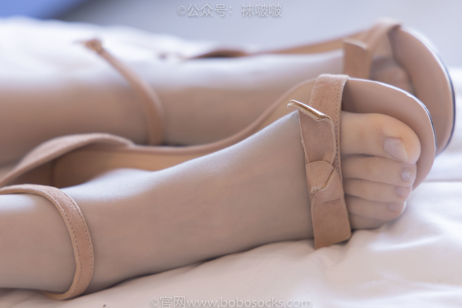 图片[47]-BoBoSocks袜啵啵 No.083 稚予-高跟鞋、凉鞋、白丝、裸足涂白色指甲油剧情[140P]-六色网