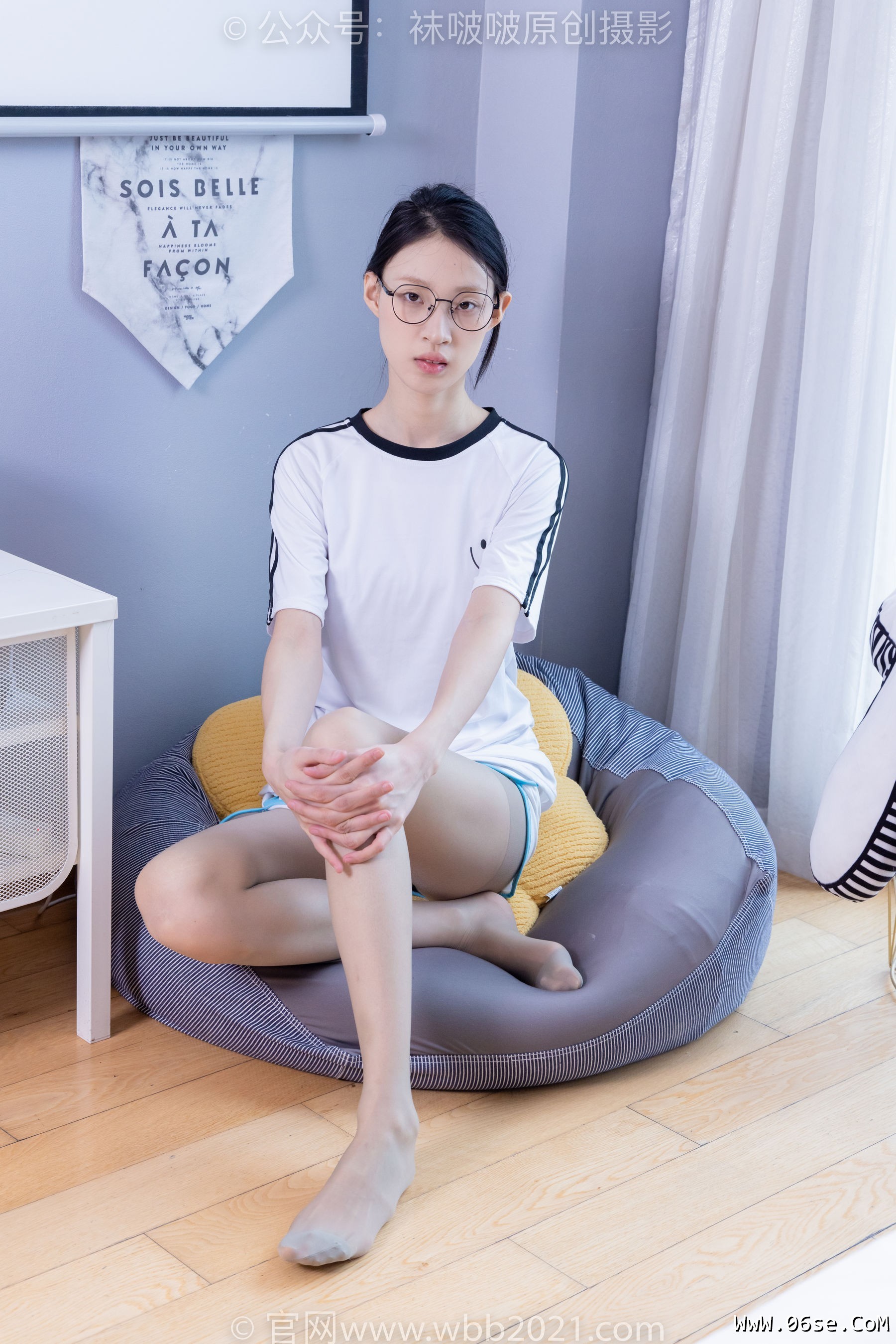 图片[75]-BoBoSocks袜啵啵 No.350 雪糕 -板鞋、灰丝[180P]-六色网