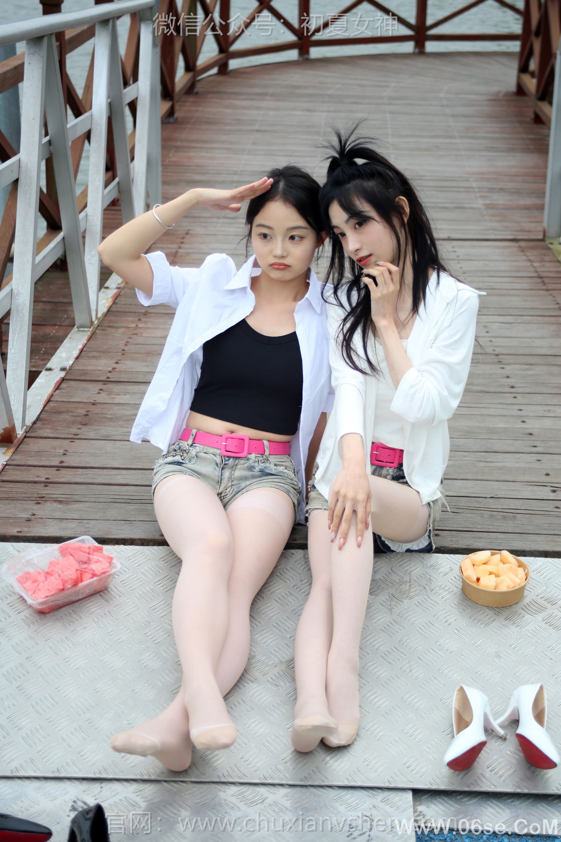 图片[71]-初夏女神 No.252 柒柒&双双 光彩照人[130P]-六色网