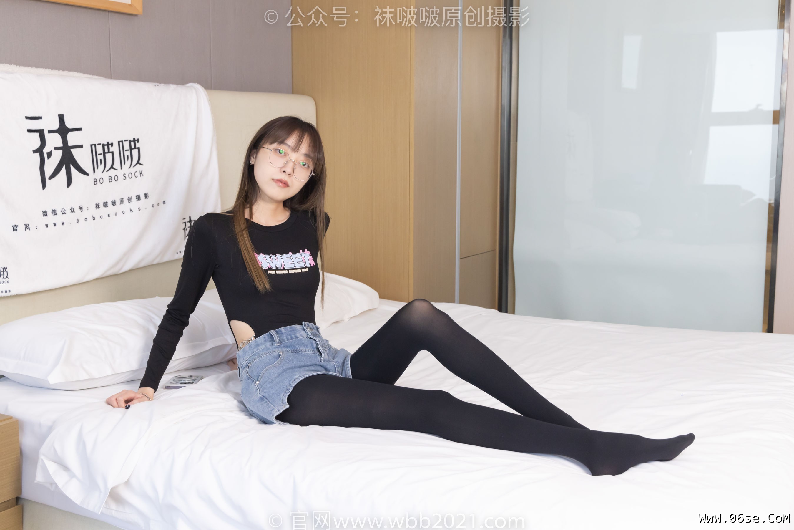 图片[36]-BoBoSocks袜啵啵 No.321 稚予 -高跟鞋、厚黑丝[150P]-六色网