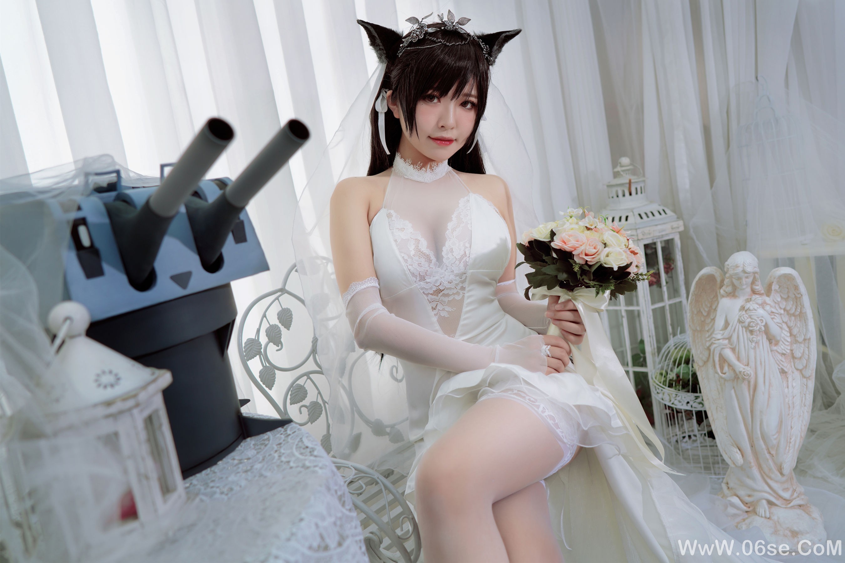 图片[22]-半半子 爱宕花嫁[30P]-六色网