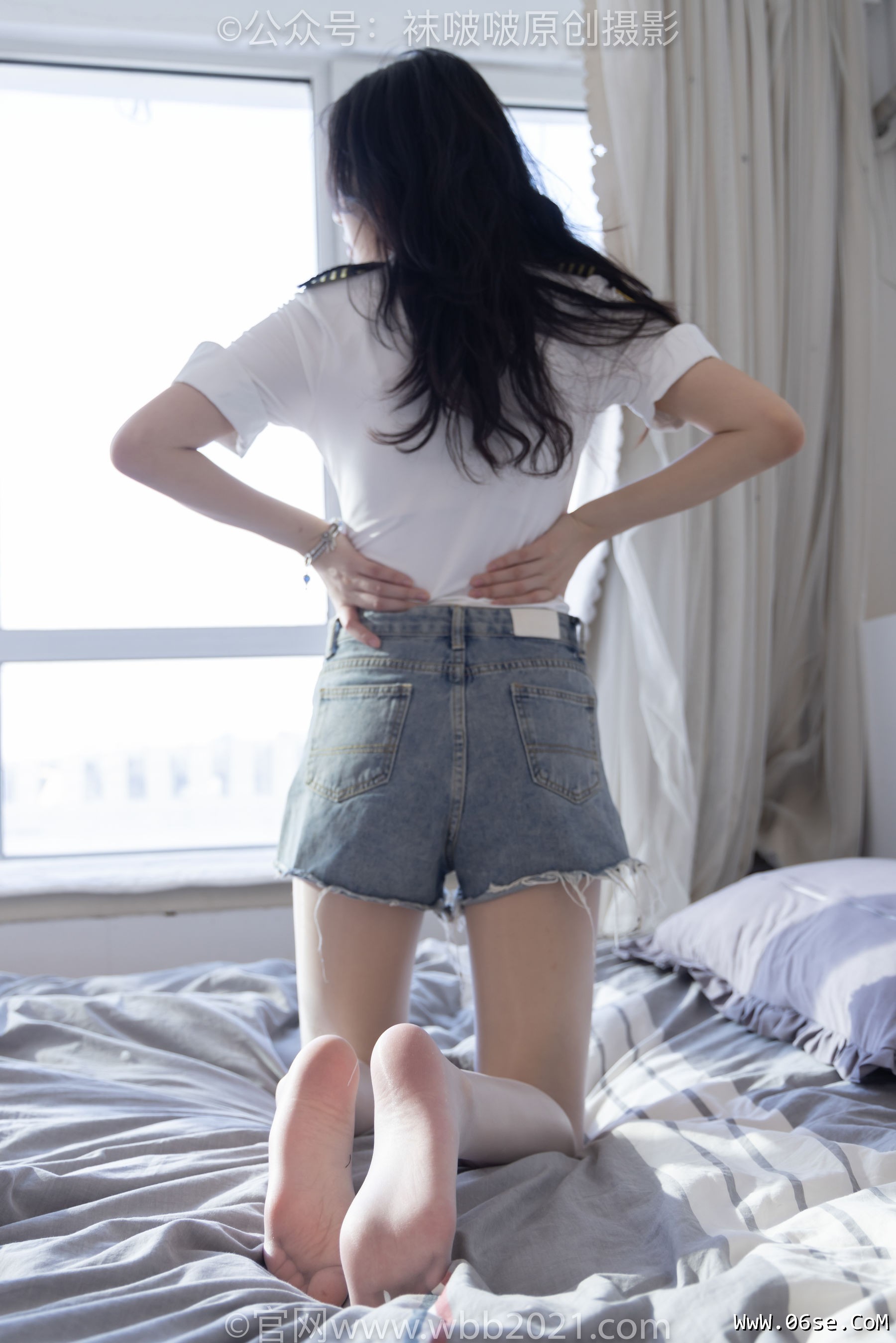图片[76]-BoBoSocks袜啵啵 No.433 小甜豆 -透明高跟、白丝、穿鞋往鞋里倒酸奶[149P]-六色网