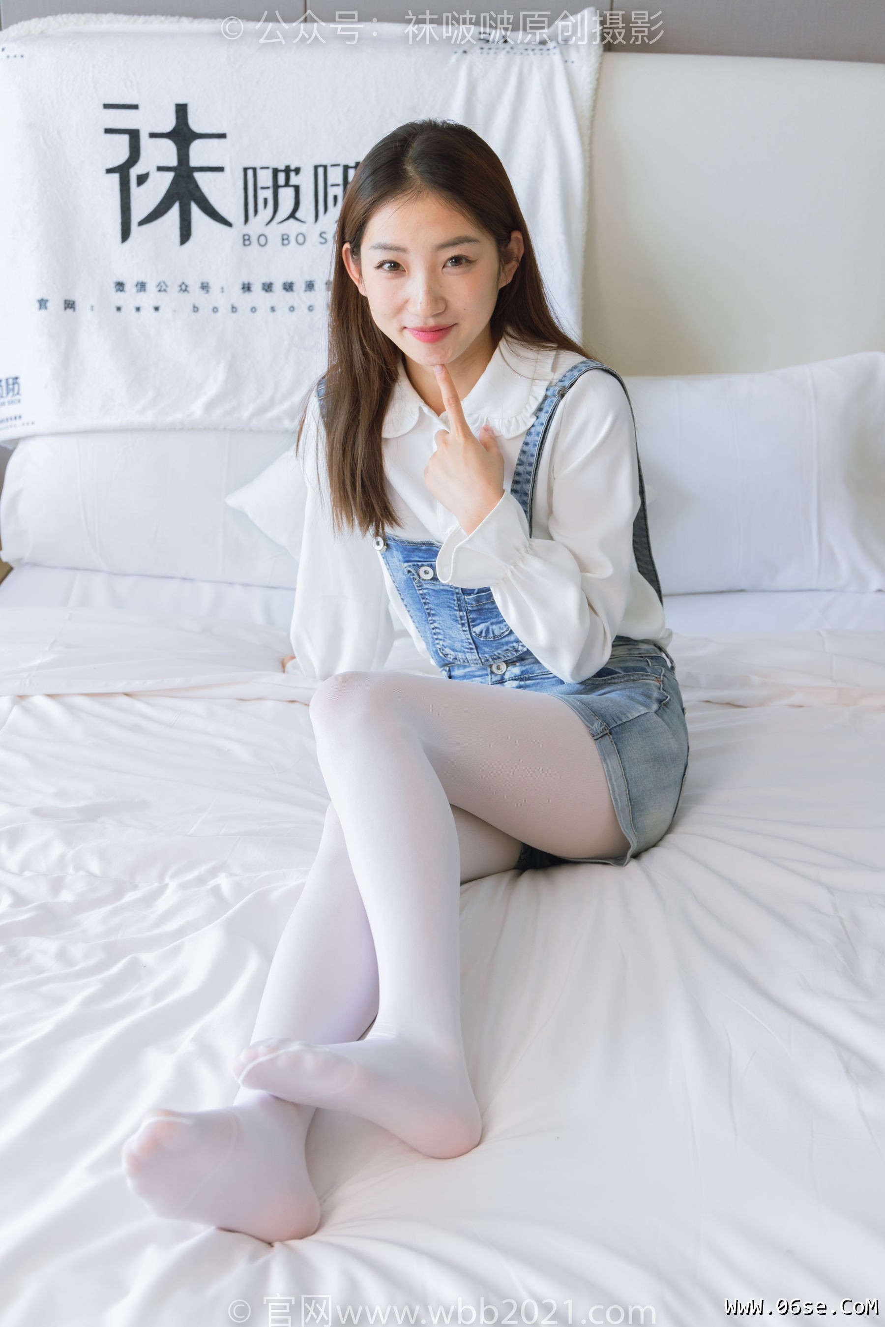 图片[87]-BoBoSocks袜啵啵 No.261 小沫 -板鞋、厚白丝[142P]-六色网
