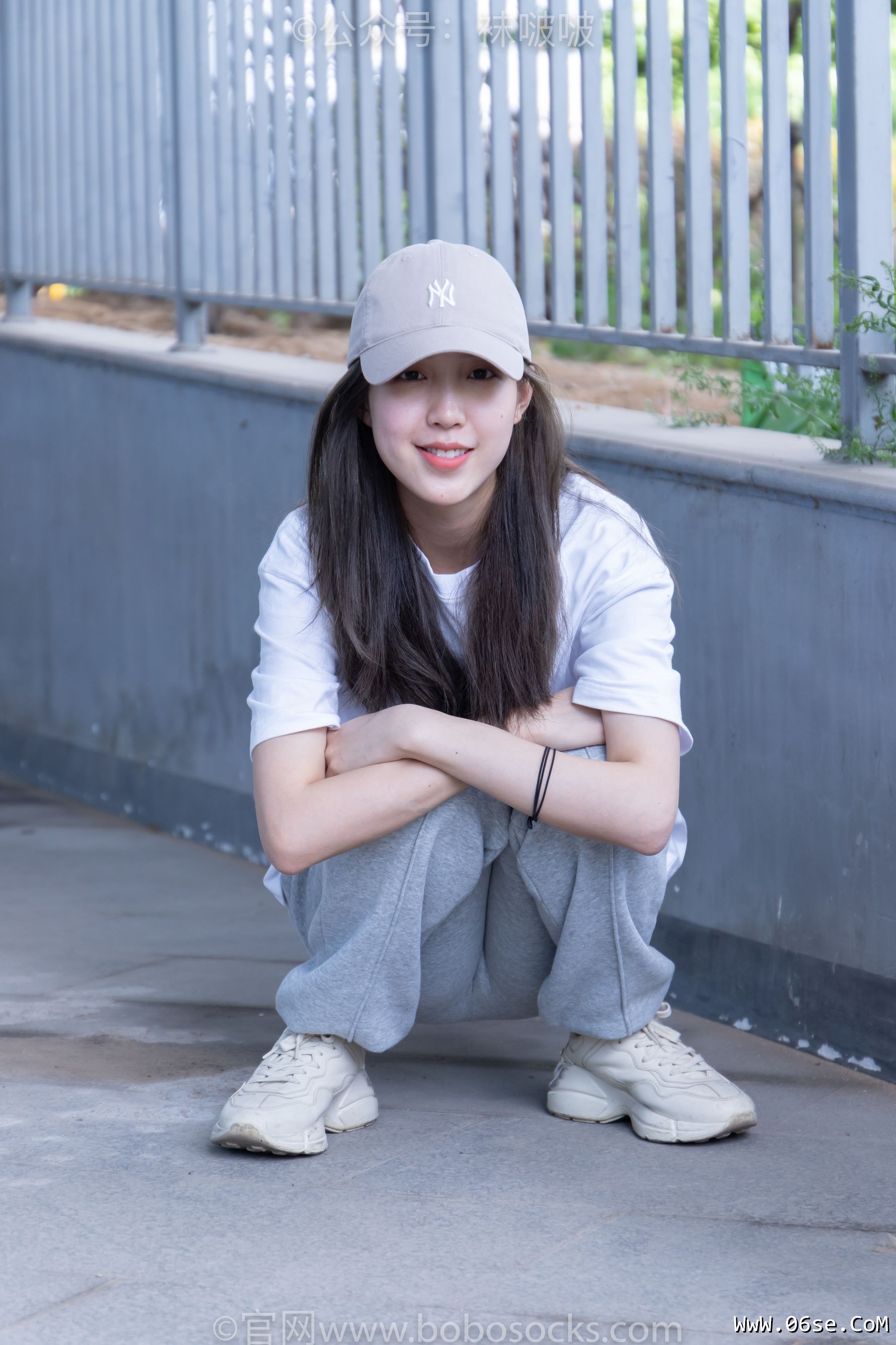 图片[21]-BoBoSocks袜啵啵 No.012 泡芙-运动鞋、白棉袜、裸足[132P]-六色网