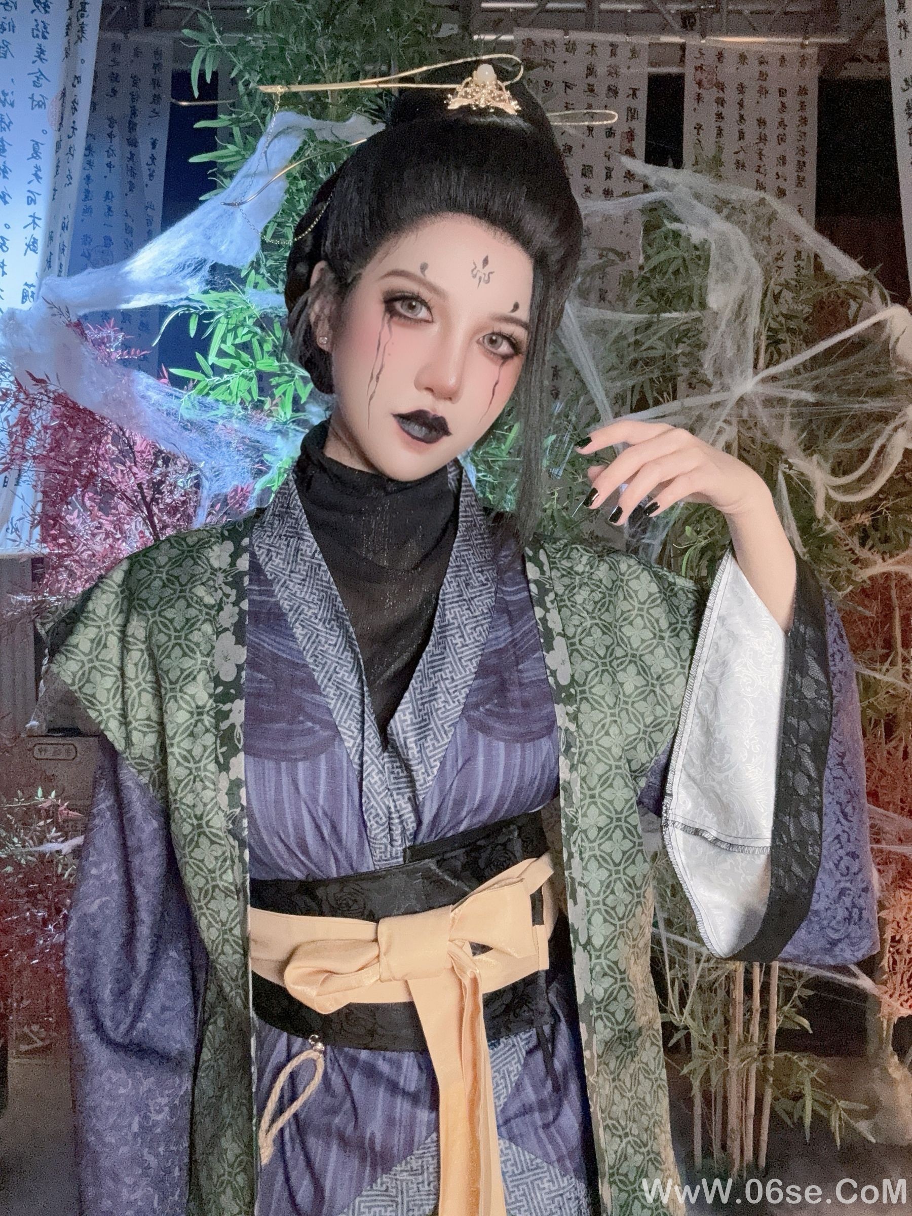图片[121]-鬼马少女 阿薰kaOri – 黑神话悟空 蜘蛛精 四妹[128P]-六色网
