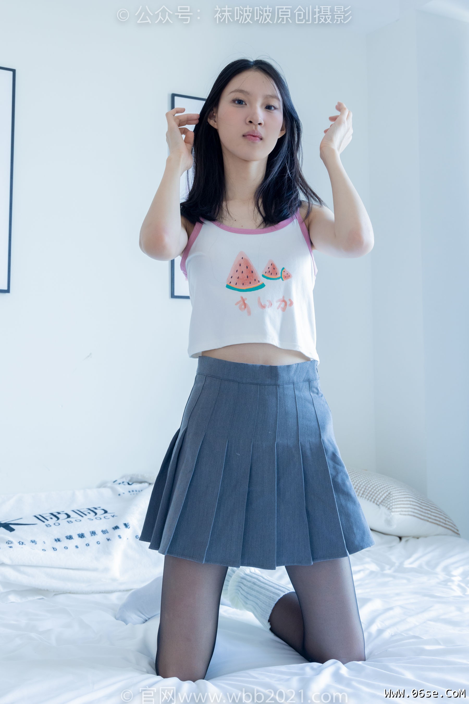 图片[137]-BoBoSocks袜啵啵 No.333 雪糕 -板鞋、白棉袜、黑丝、堆堆袜套[140P]-六色网