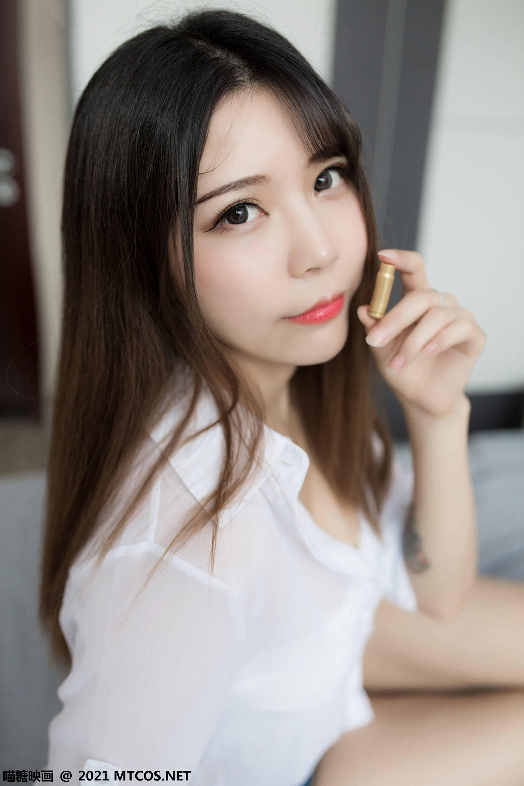 图片[9]-喵糖映画 VOL.421 吃鸡少女 [45P]-六色网