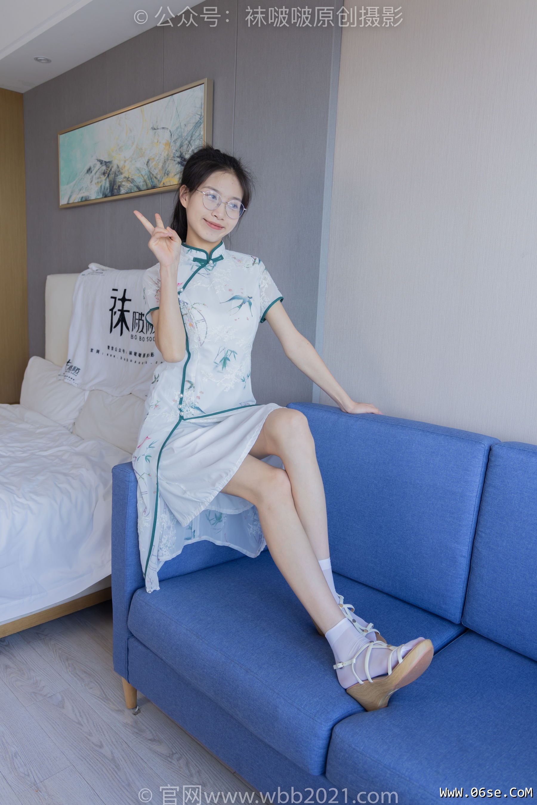 图片[121]-BoBoSocks袜啵啵 No.371 芝士 -平底鞋、高跟凉鞋、厚白丝小腿袜、短白丝[140P]-六色网
