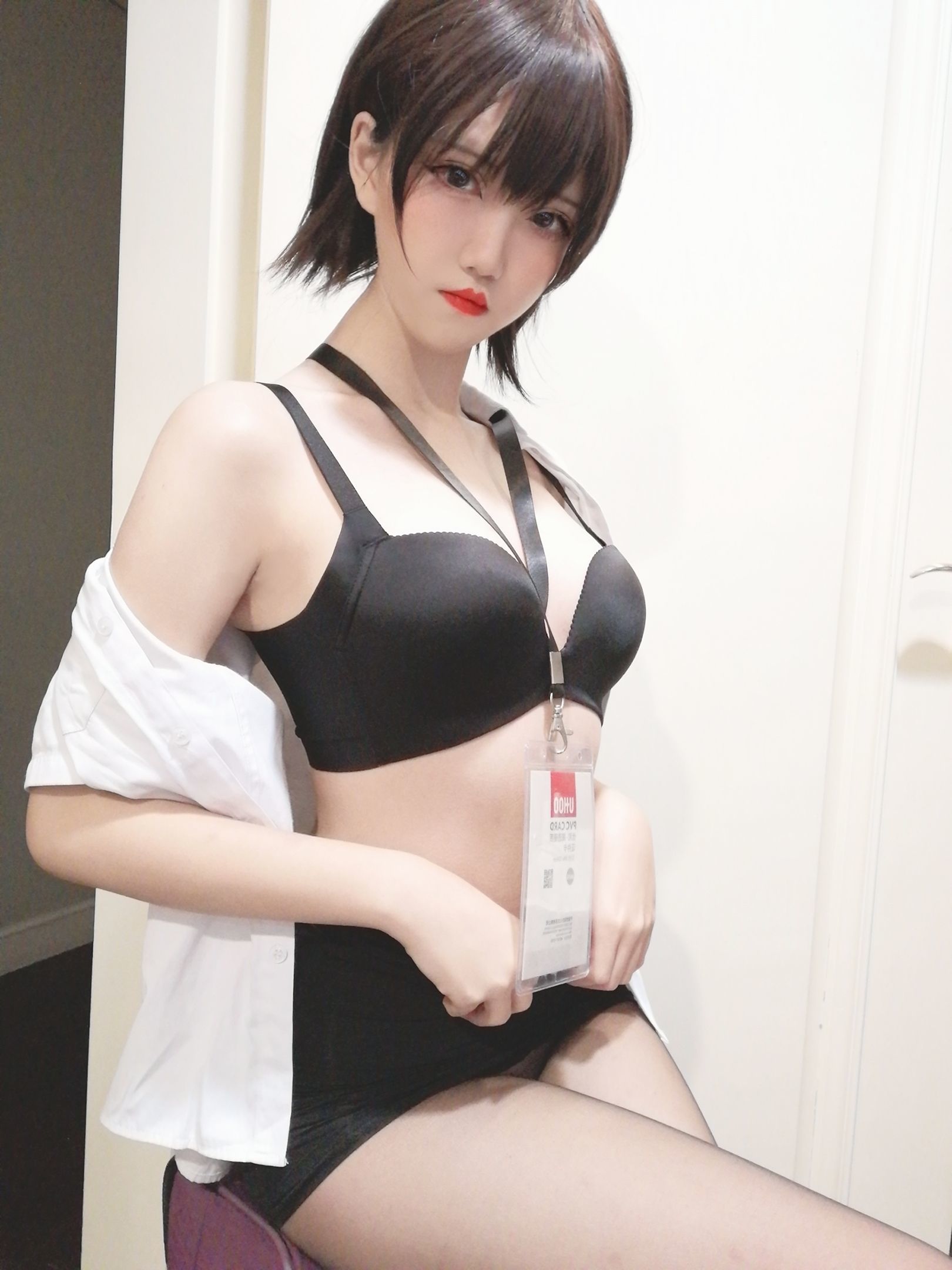 图片[3]-鬼马少女阿薰kaOri 黑丝OL[39P]-六色网