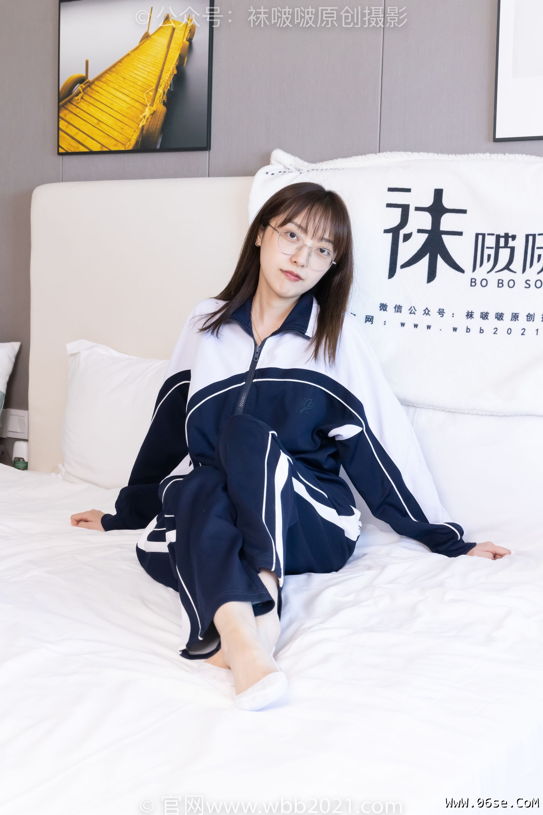 图片[93]-BoBoSocks袜啵啵 No.398 稚予 -板鞋、白船袜、裸足、裸足[150P]-六色网