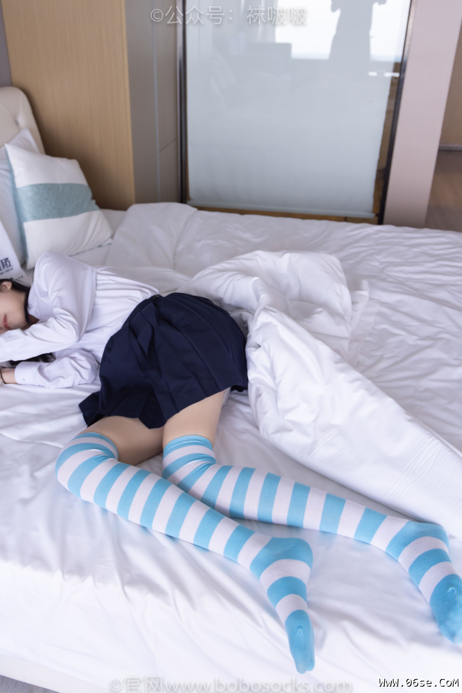 图片[146]-BoBoSocks袜啵啵 No.070 稚予-皮鞋、拖鞋、过膝袜、白棉袜[148P]-六色网