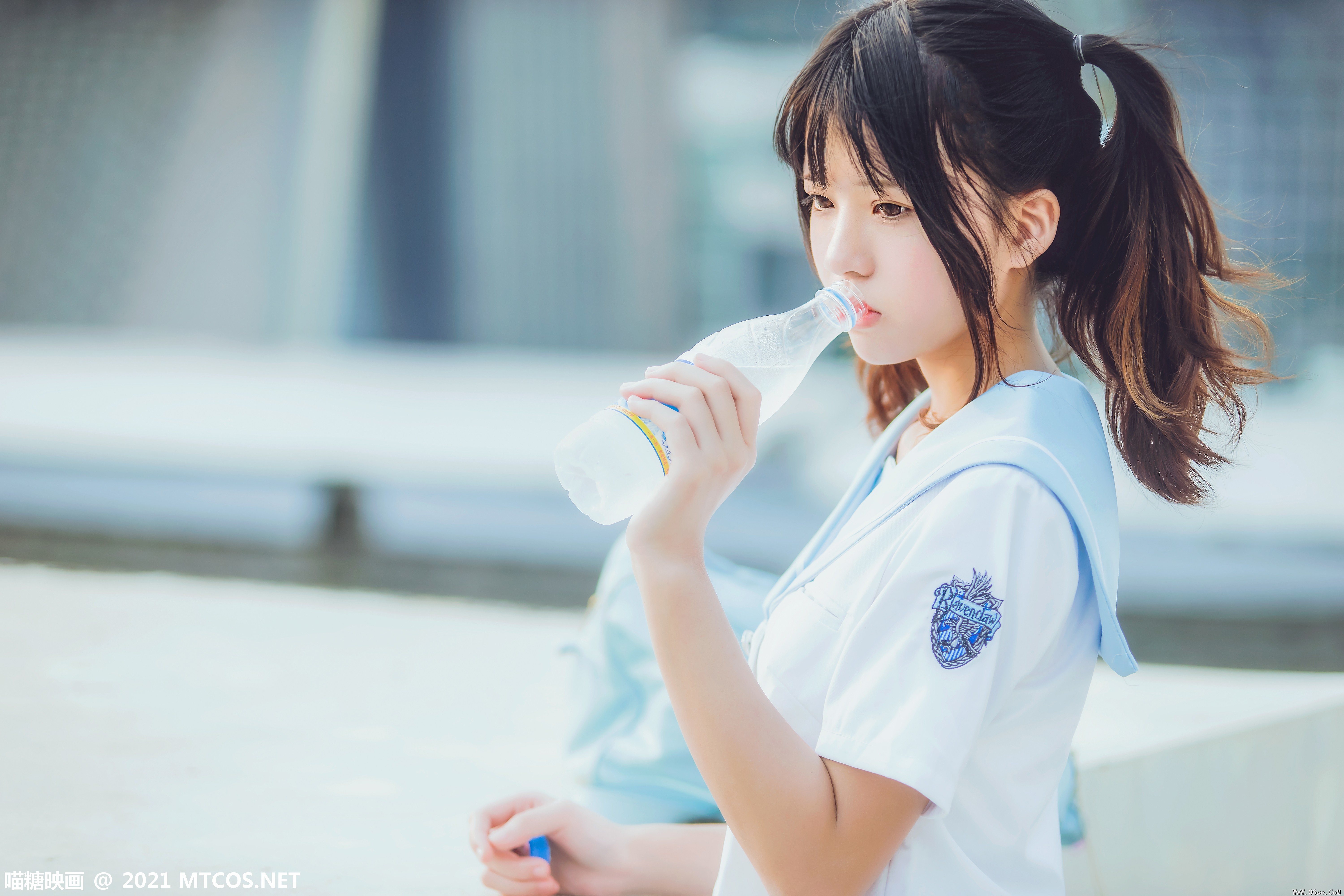图片[10]-喵糖映画 VOL.374 女子高生[20P／250MB]-六色网