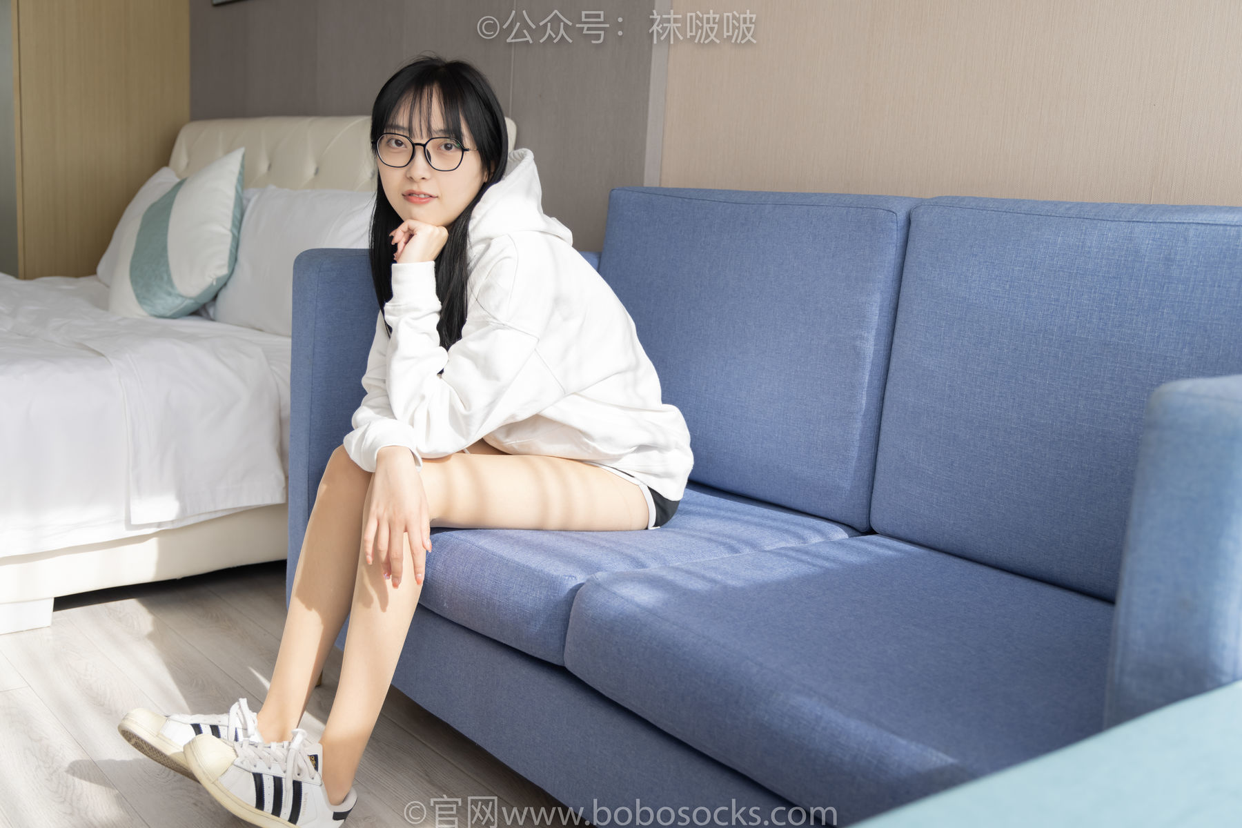 图片[12]-BoBoSocks袜啵啵 No.058 稚予-贝壳头、肉丝[143P]-六色网