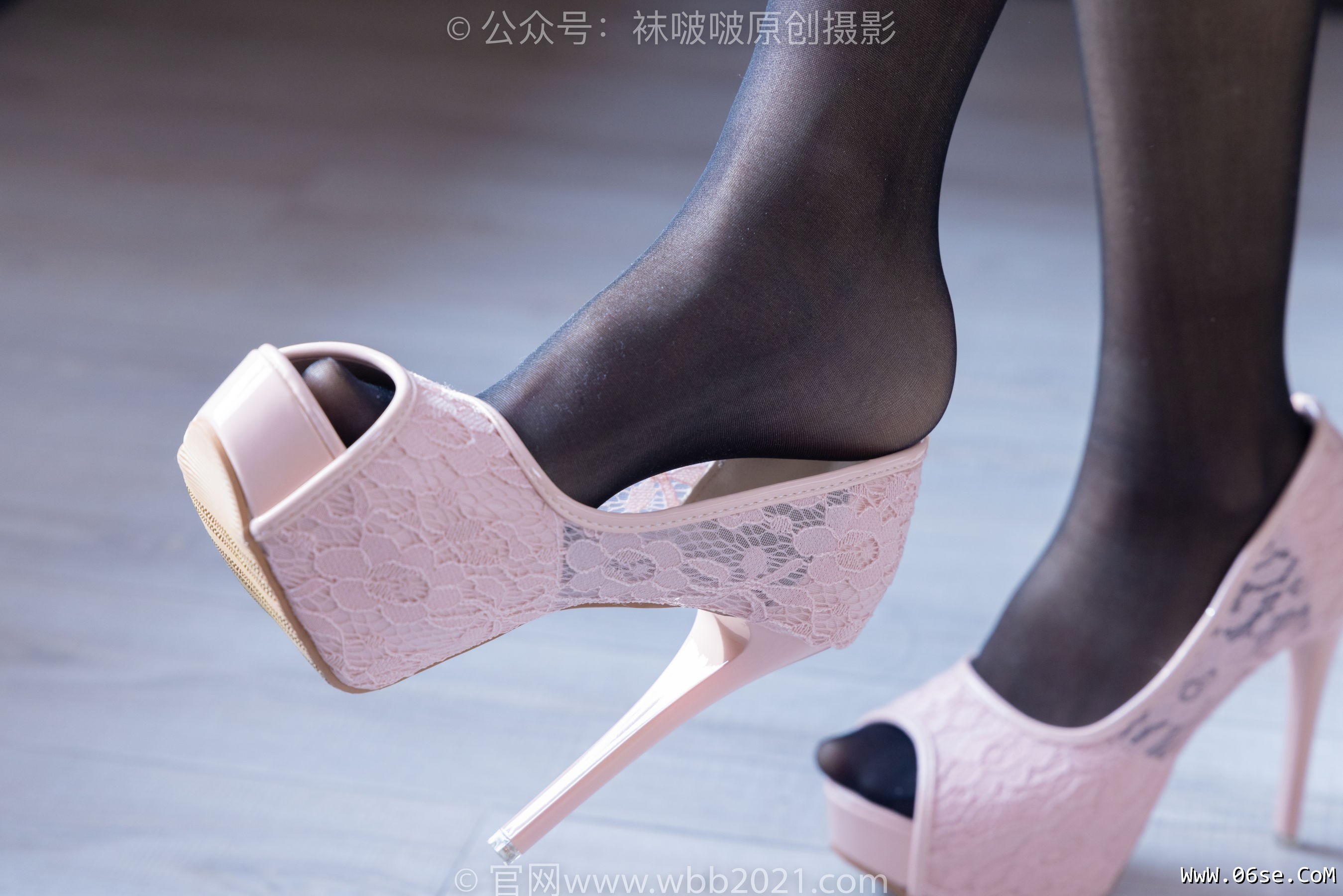 图片[112]-BoBoSocks袜啵啵 No.364 奶油 -高跟鞋、黑丝[170P]-六色网