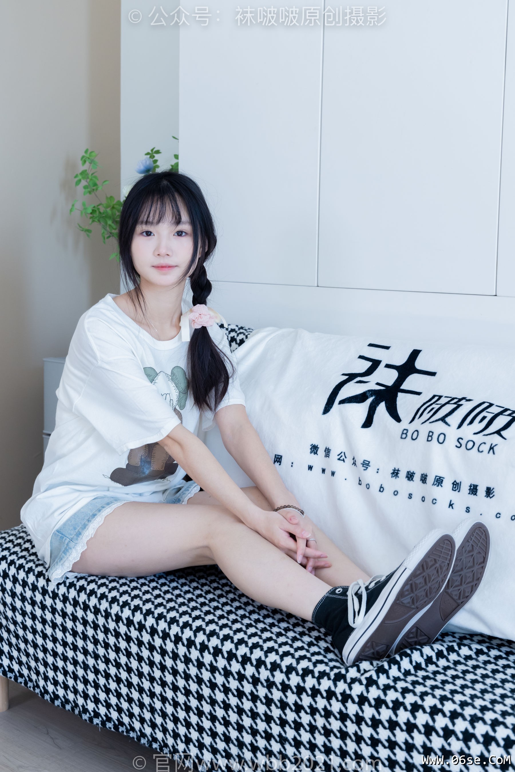 图片[60]-BoBoSocks袜啵啵 No.331 甜甜圈 -板鞋、白棉袜、裸足[144P]-六色网
