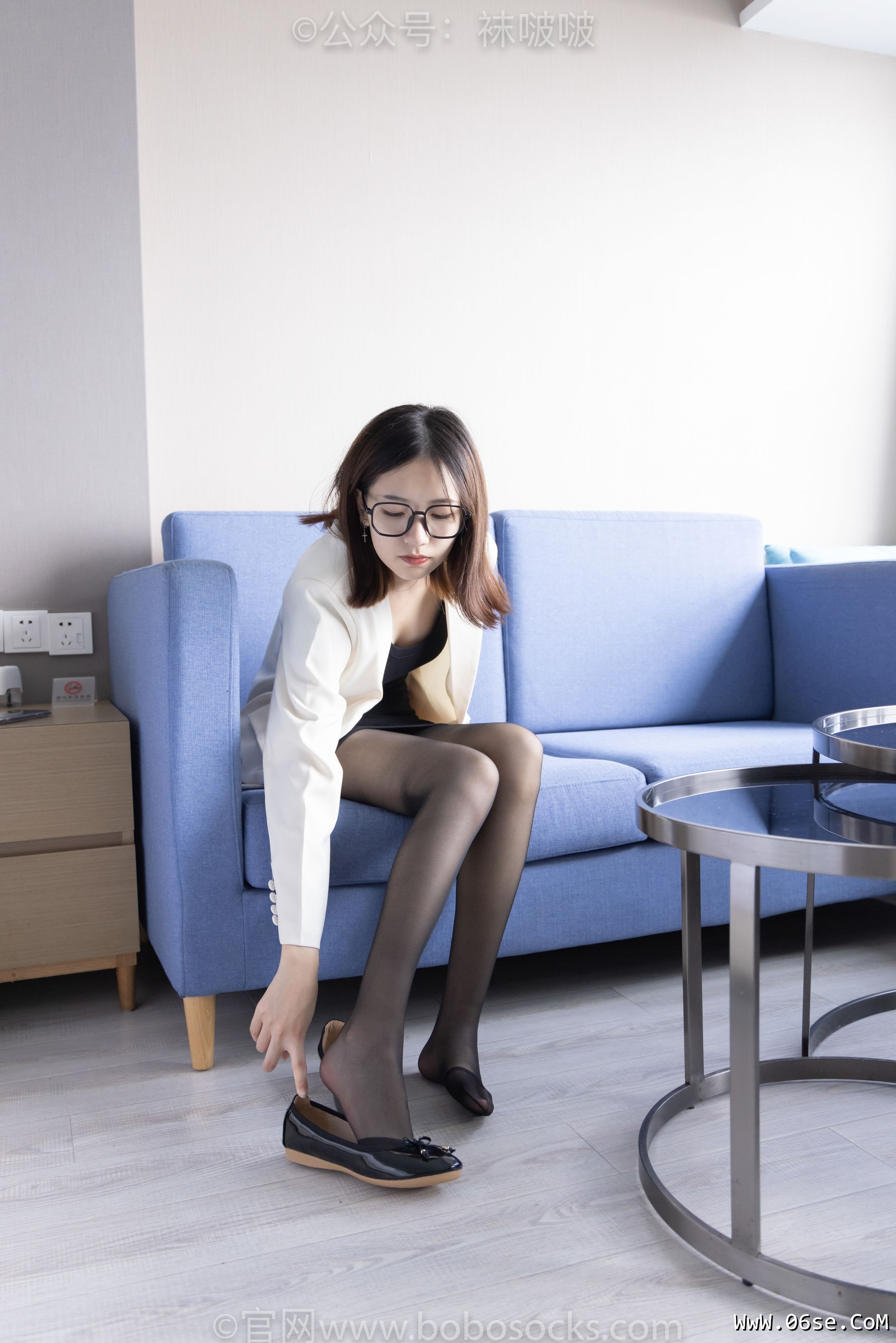 图片[39]-BoBoSocks袜啵啵 No.032 小甜豆-平底鞋、黑丝[140P]-六色网