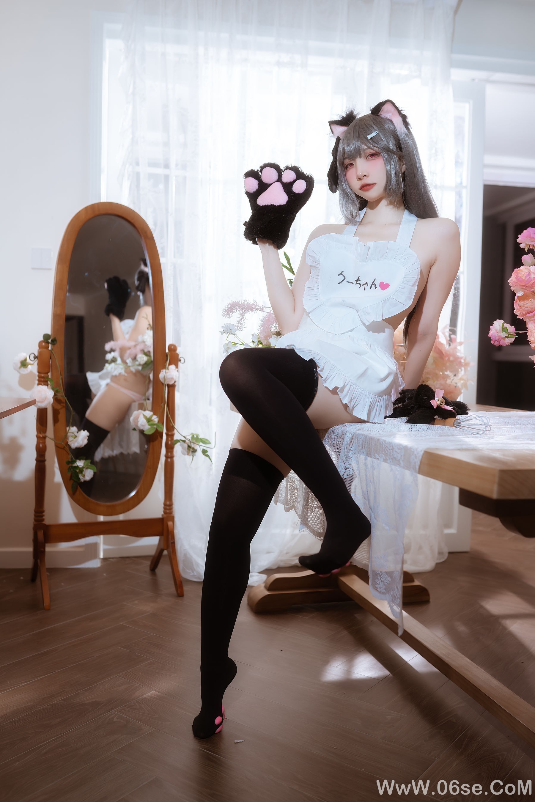 图片[32]-人气Coser二佐Nisa – 碧蓝水星纪念围裙[41P]-六色网