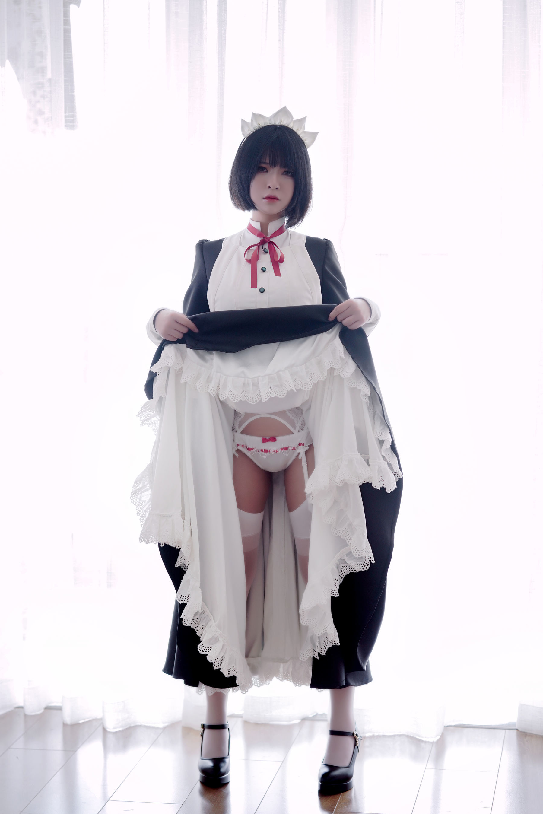 图片[47]-半半子 嫌パン メイド[52P]-六色网
