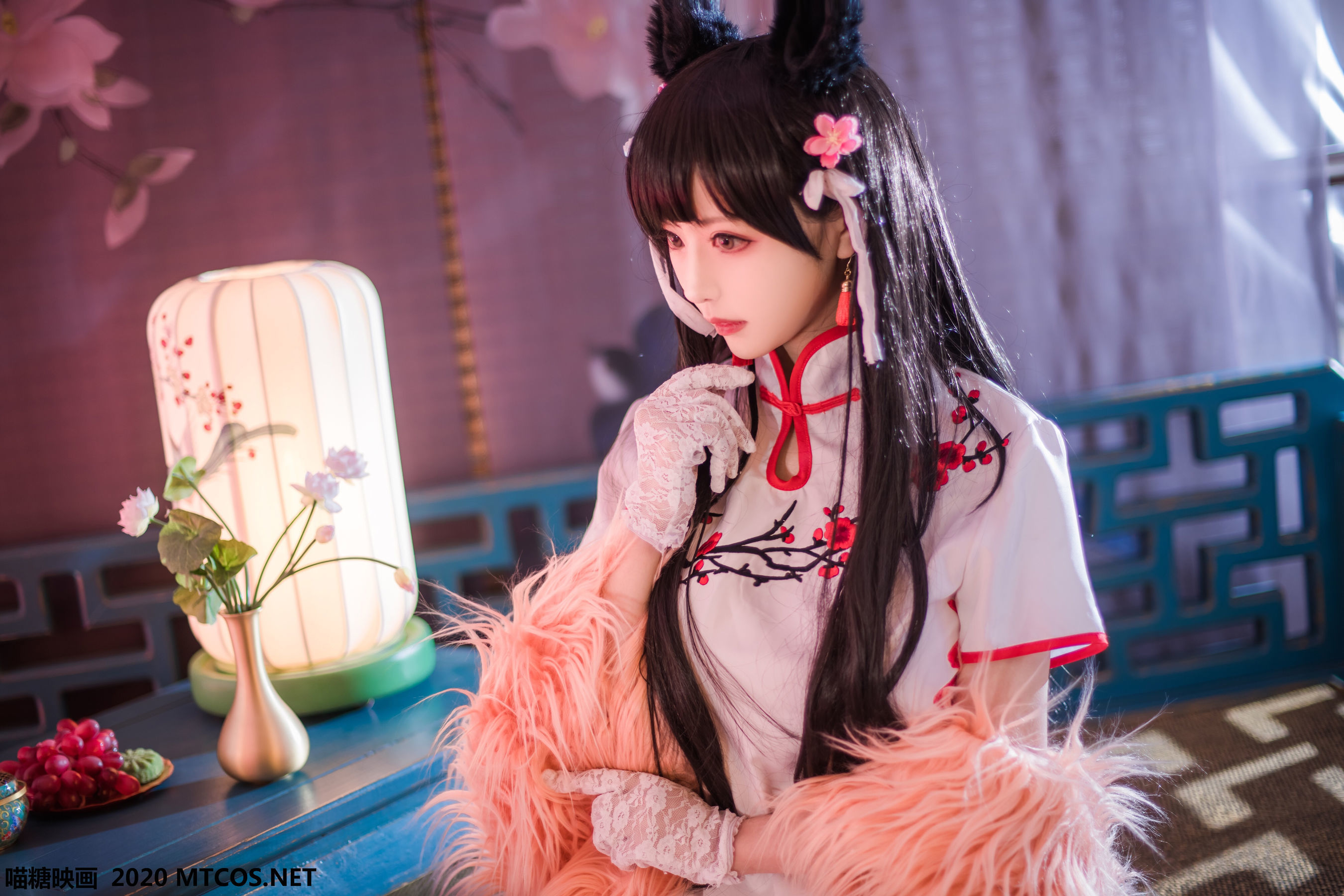 图片[2]-[喵糖映画] HML.010 爱宕旗袍 [30P]-六色网