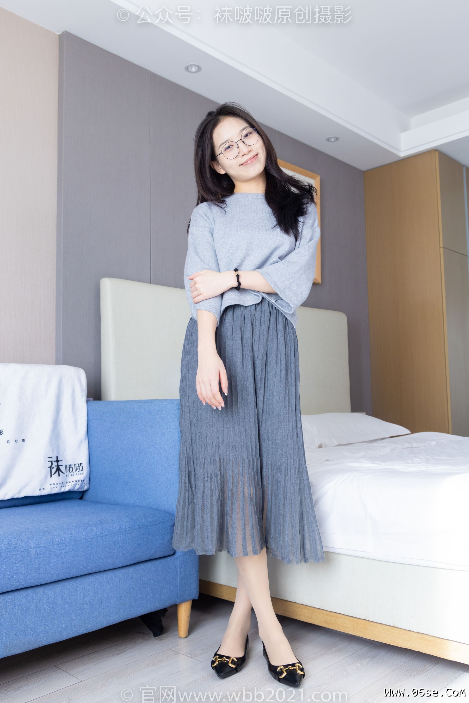 图片[129]-BoBoSocks袜啵啵 No.358 芝士 -平底鞋、板鞋、肉丝、厚黑丝[150P]-六色网