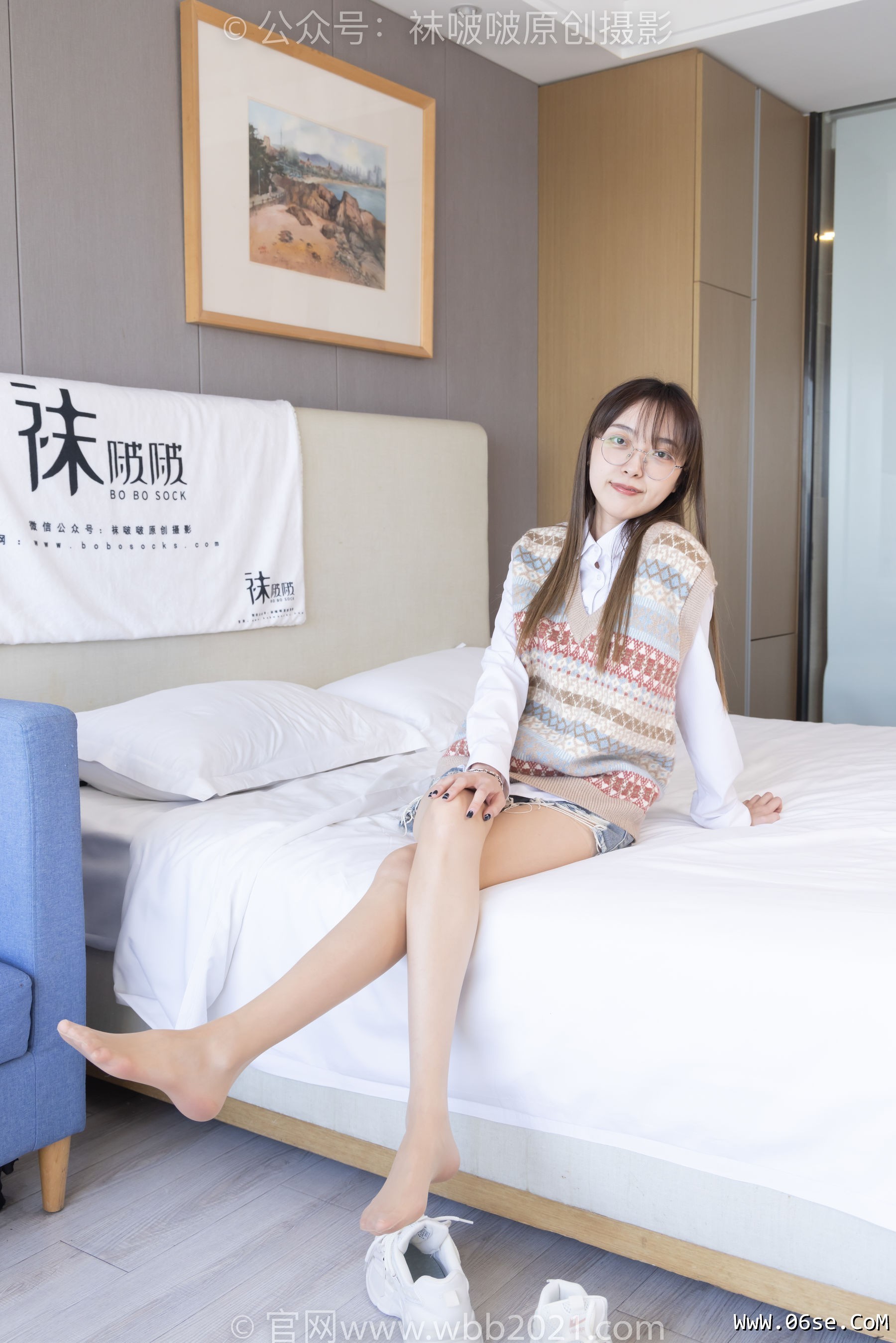 图片[63]-BoBoSocks袜啵啵 No.316 稚予 -运动鞋、马丁靴、肉丝[160P]-六色网