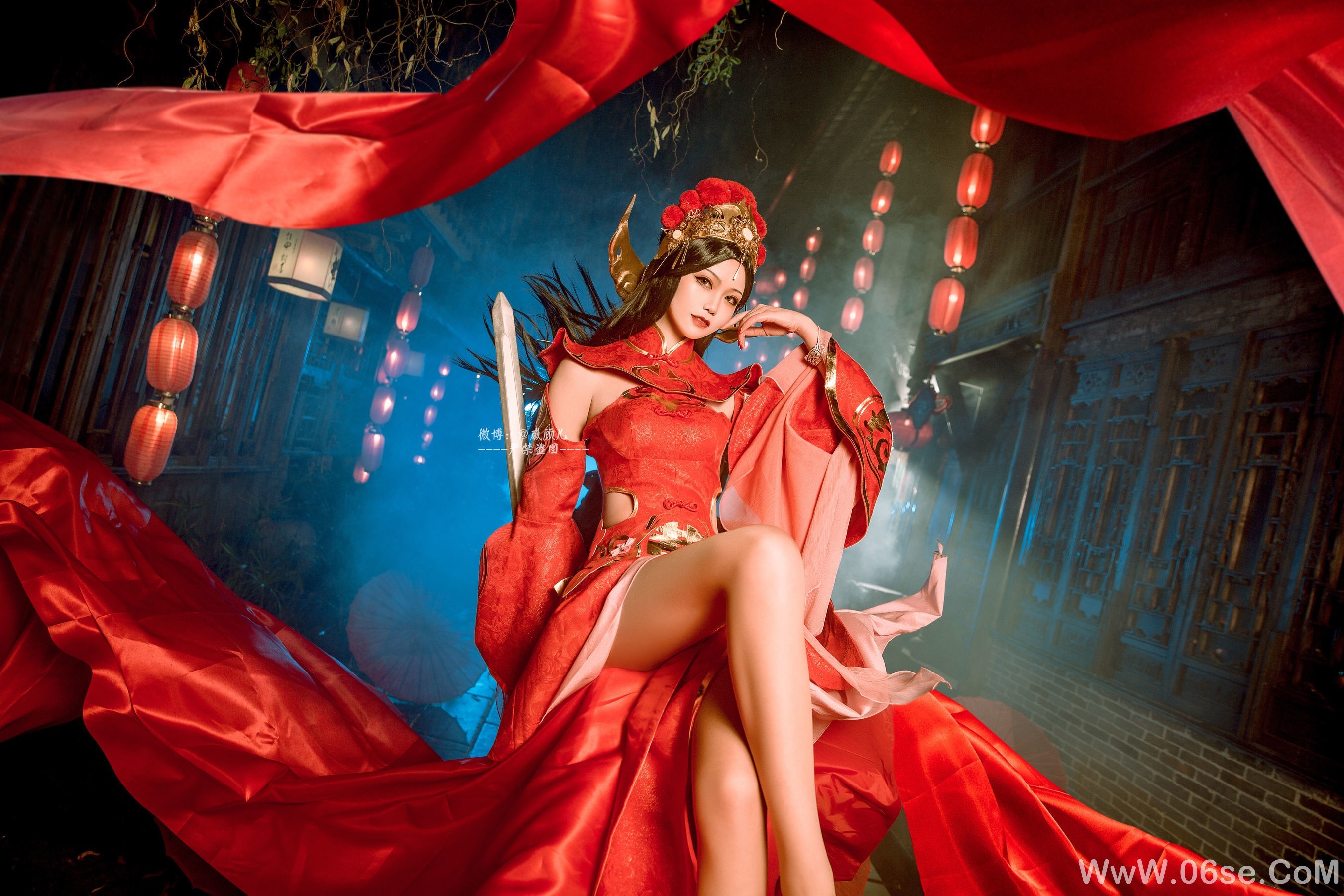 图片[12]-人气coser戚顾儿MIKI 王者荣耀 露娜一生所爱[14P]-六色网