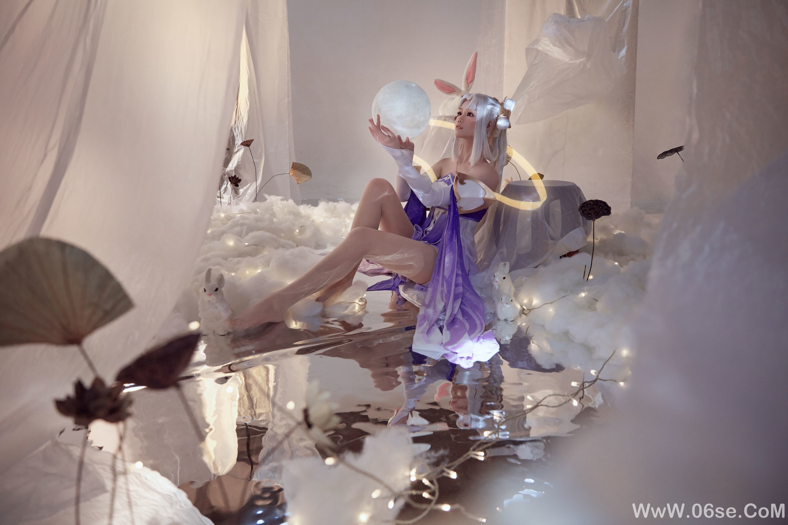 图片[15]-人气coser戚顾儿MIKI 王者荣耀 嫦娥[22P]-六色网