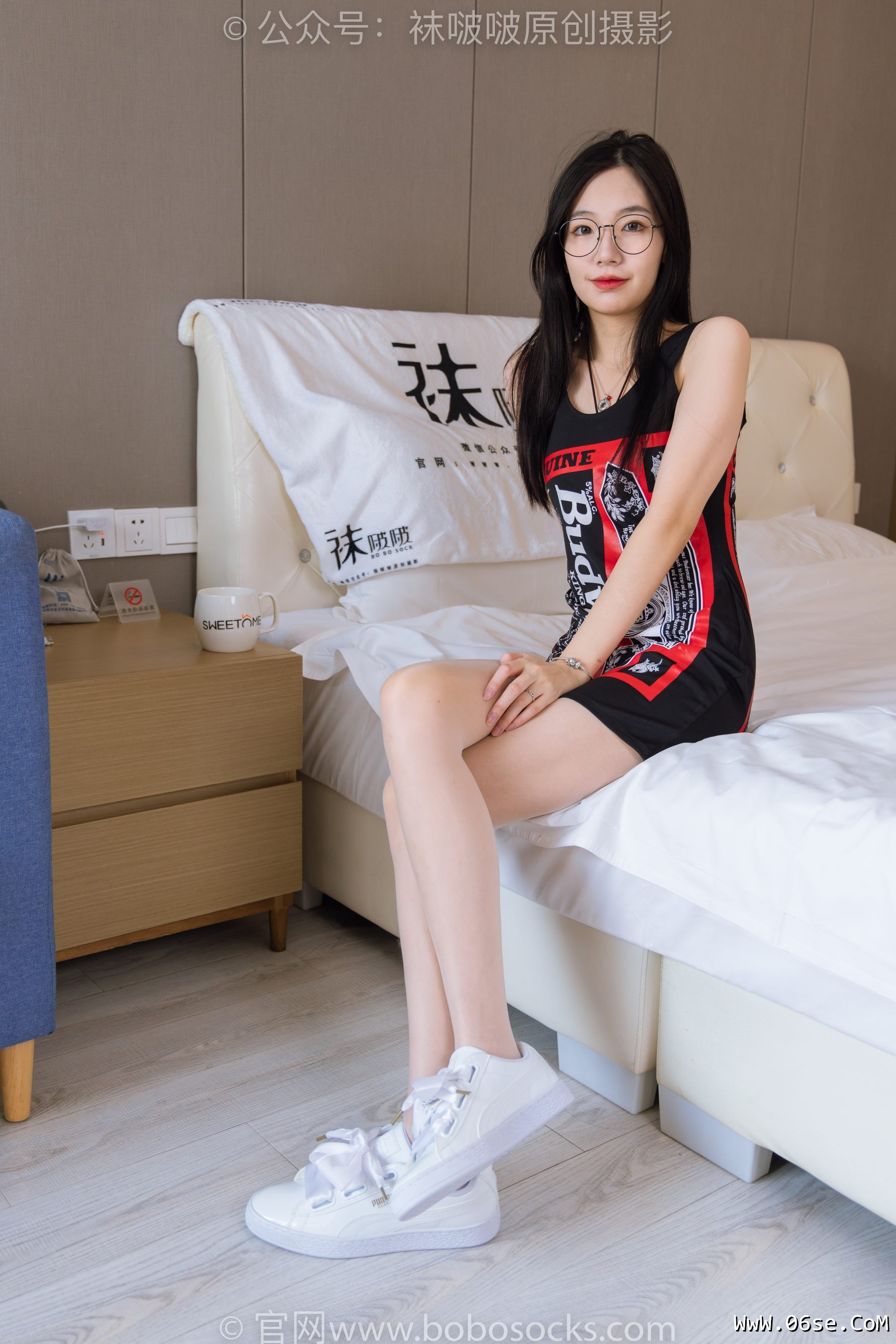 图片[2]-BoBoSocks袜啵啵 No.230 小甜豆-两双高跟鞋、板鞋、油亮肉丝、油亮白丝[150P]-六色网