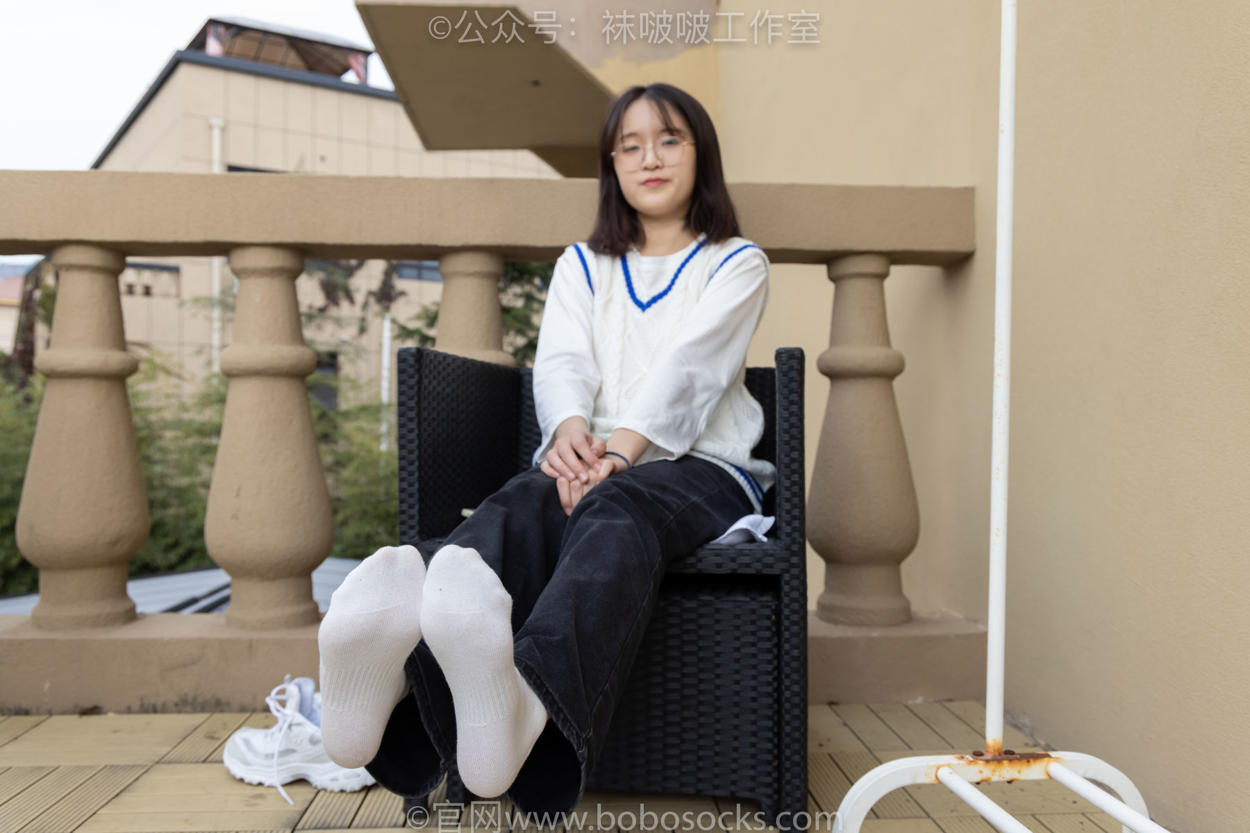 图片[49]-BoBoSocks袜啵啵 积分限定作品007 熊熊-运动鞋、白棉袜、裸足[134P]-六色网