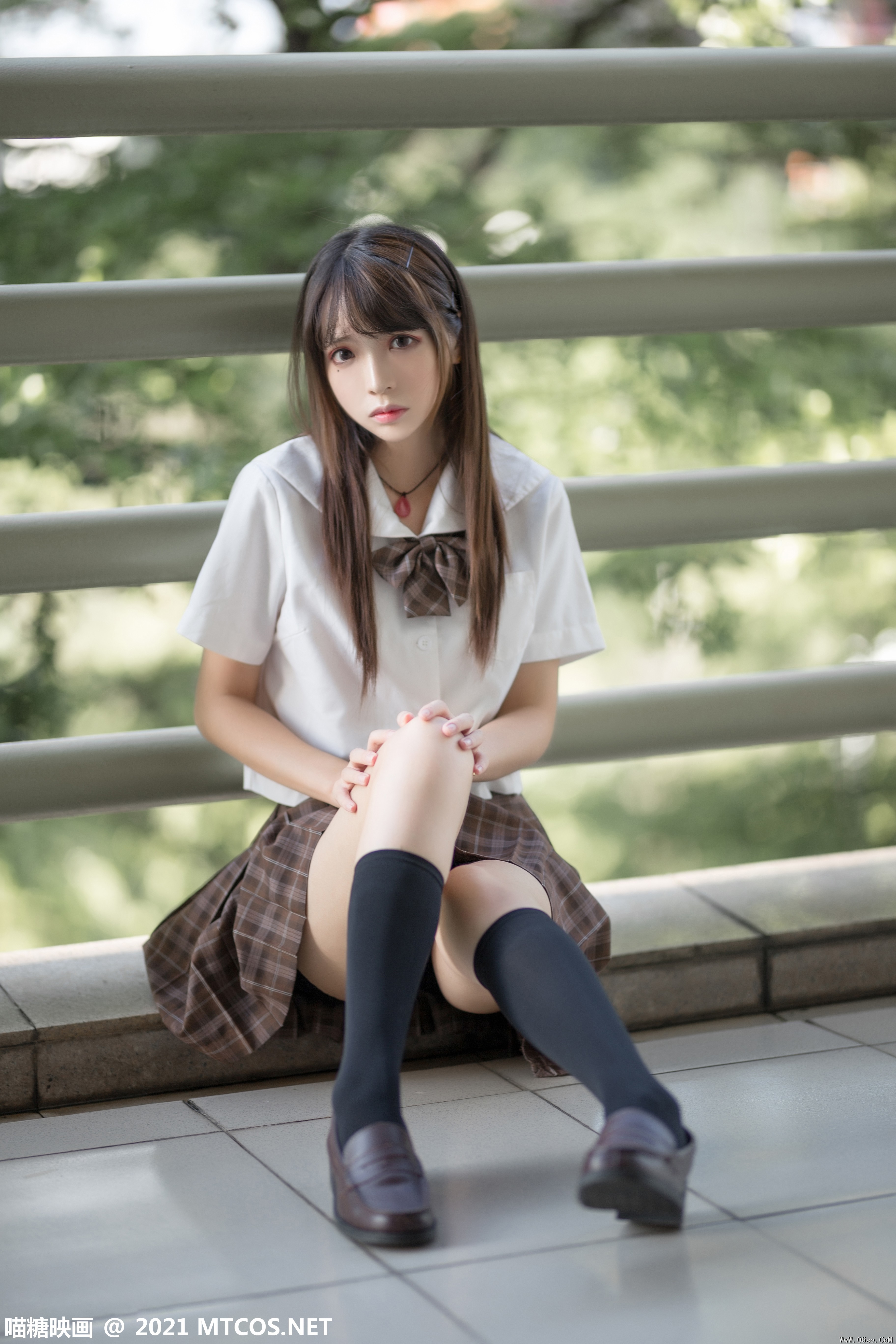 图片[8]-喵糖映画 VOL.375 忧郁少女[34P／358MB]-六色网