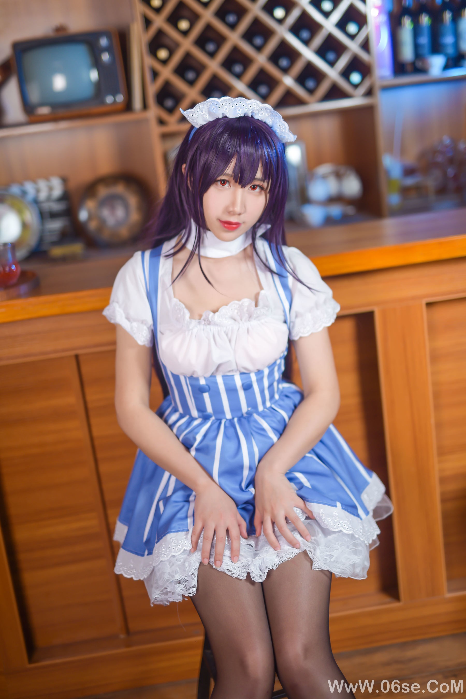 图片[8]-动漫博主九曲Jean 加藤惠女仆[34P]-六色网