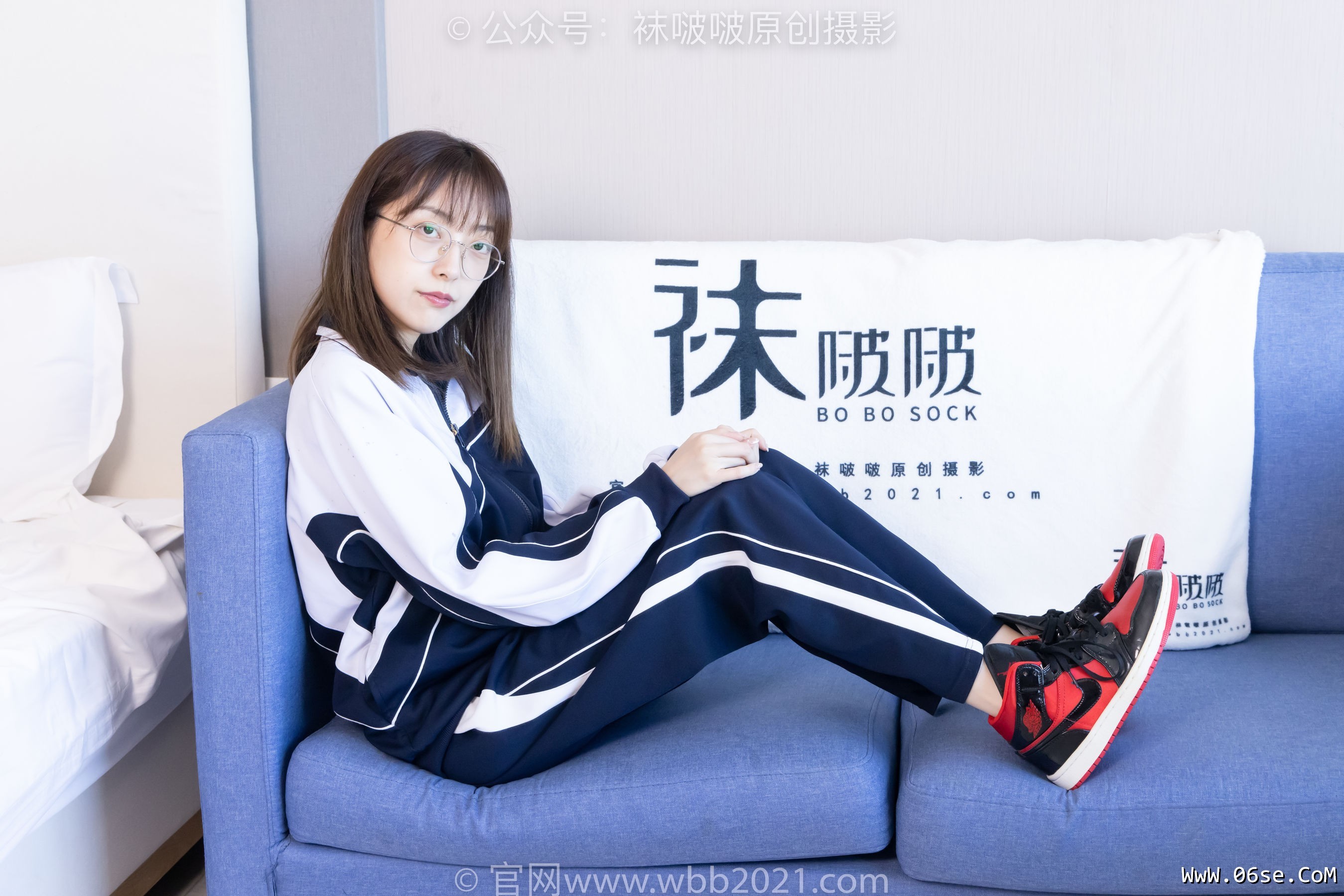 图片[66]-BoBoSocks袜啵啵 No.398 稚予 -板鞋、白船袜、裸足、裸足[150P]-六色网