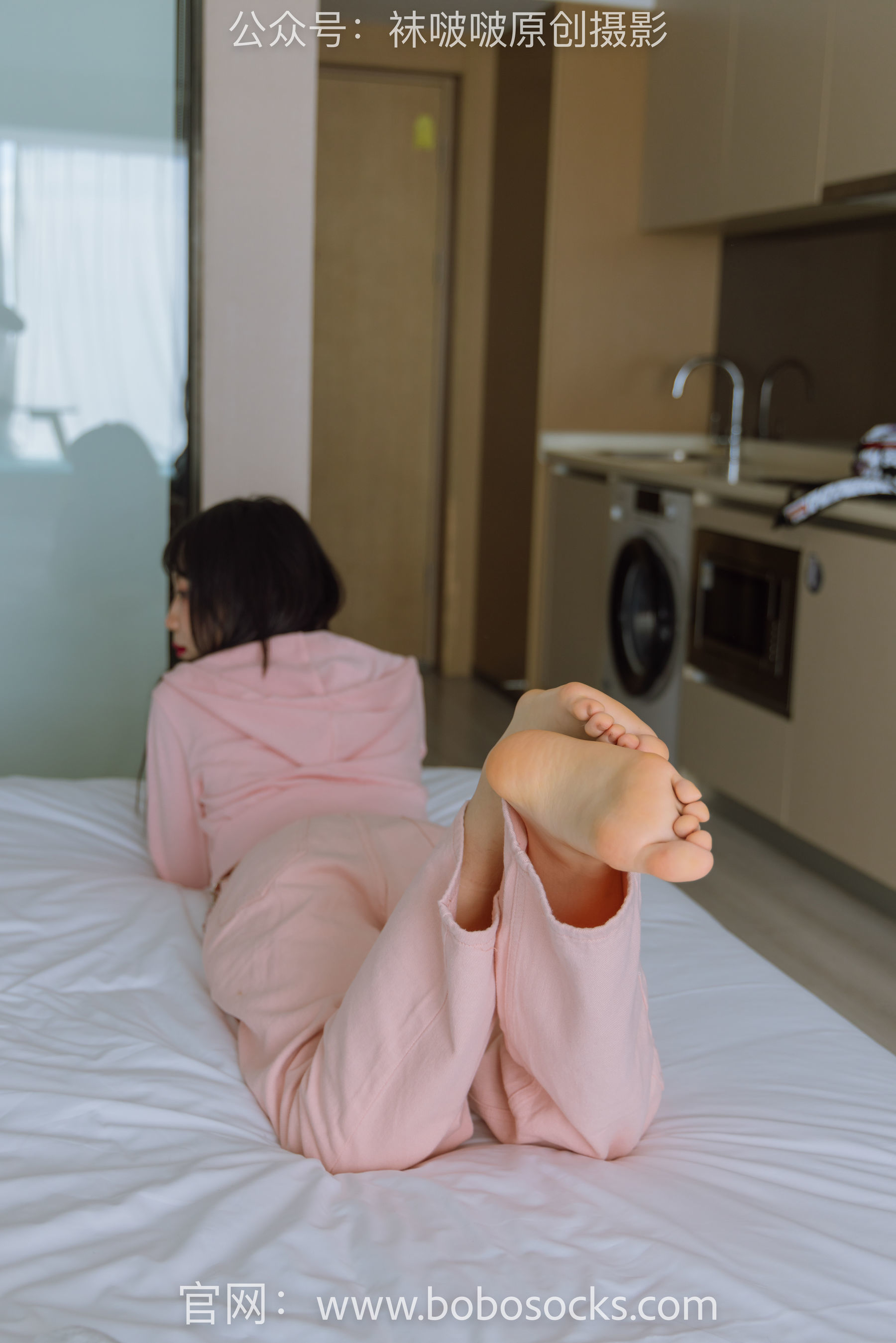 图片[7]-BoBoSocks袜啵啵 No.141 周周-运动鞋、白棉袜、裸足[140P]-六色网