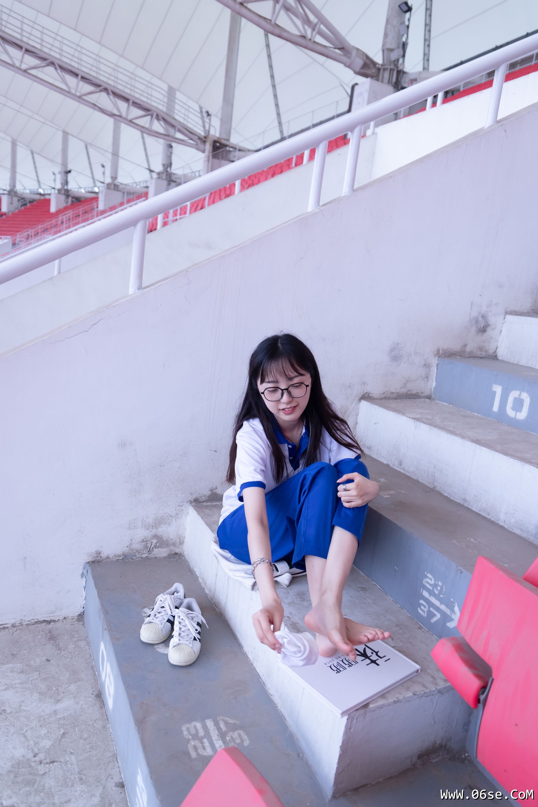 图片[113]-BoBoSocks袜啵啵 No.002 稚予-校服、贝壳头、白棉袜、裸足[139P]-六色网