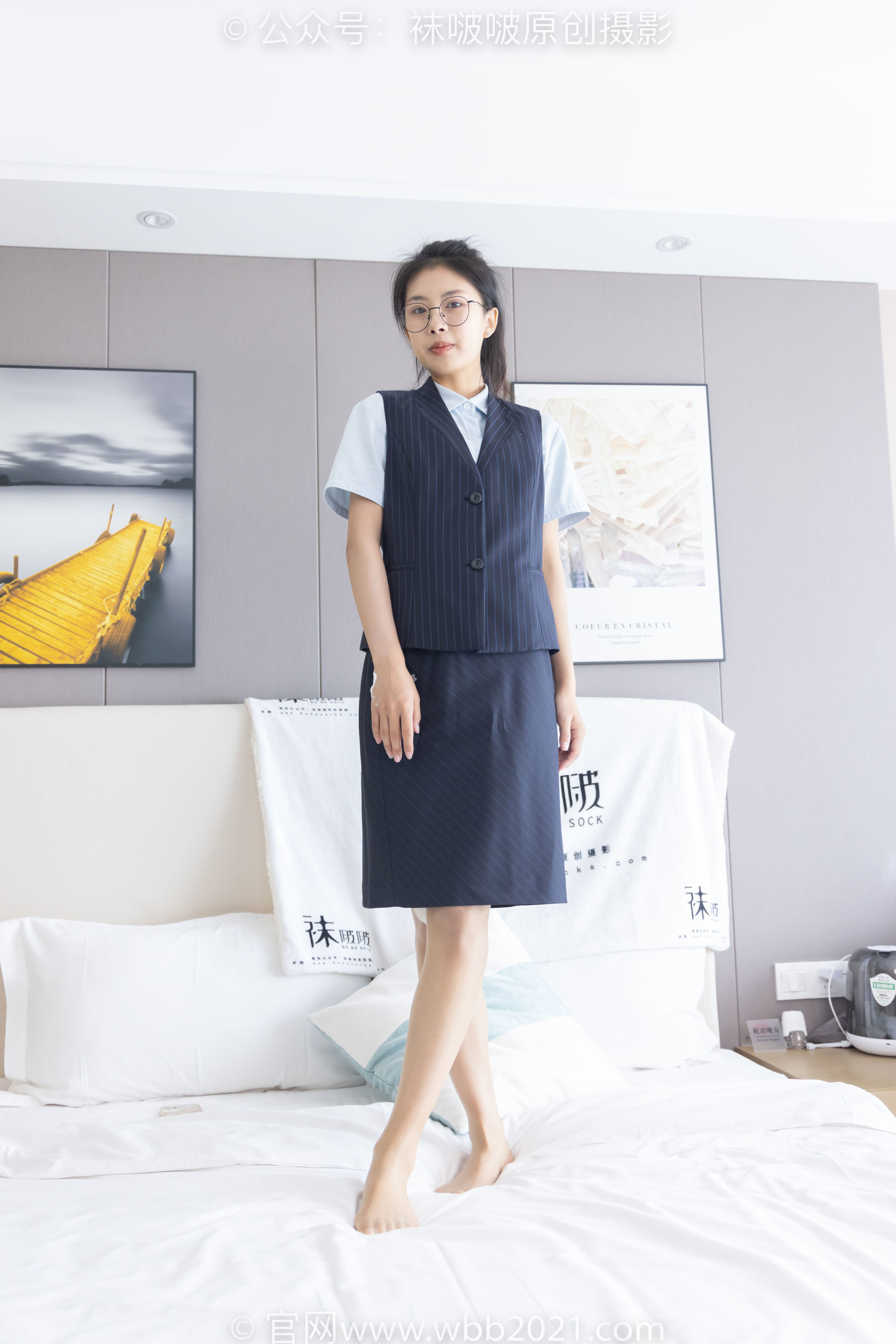 图片[34]-BoBoSocks袜啵啵 No.324 奶油 -高跟鞋、皮鞋、黑棉袜、油亮肉丝[140P]-六色网