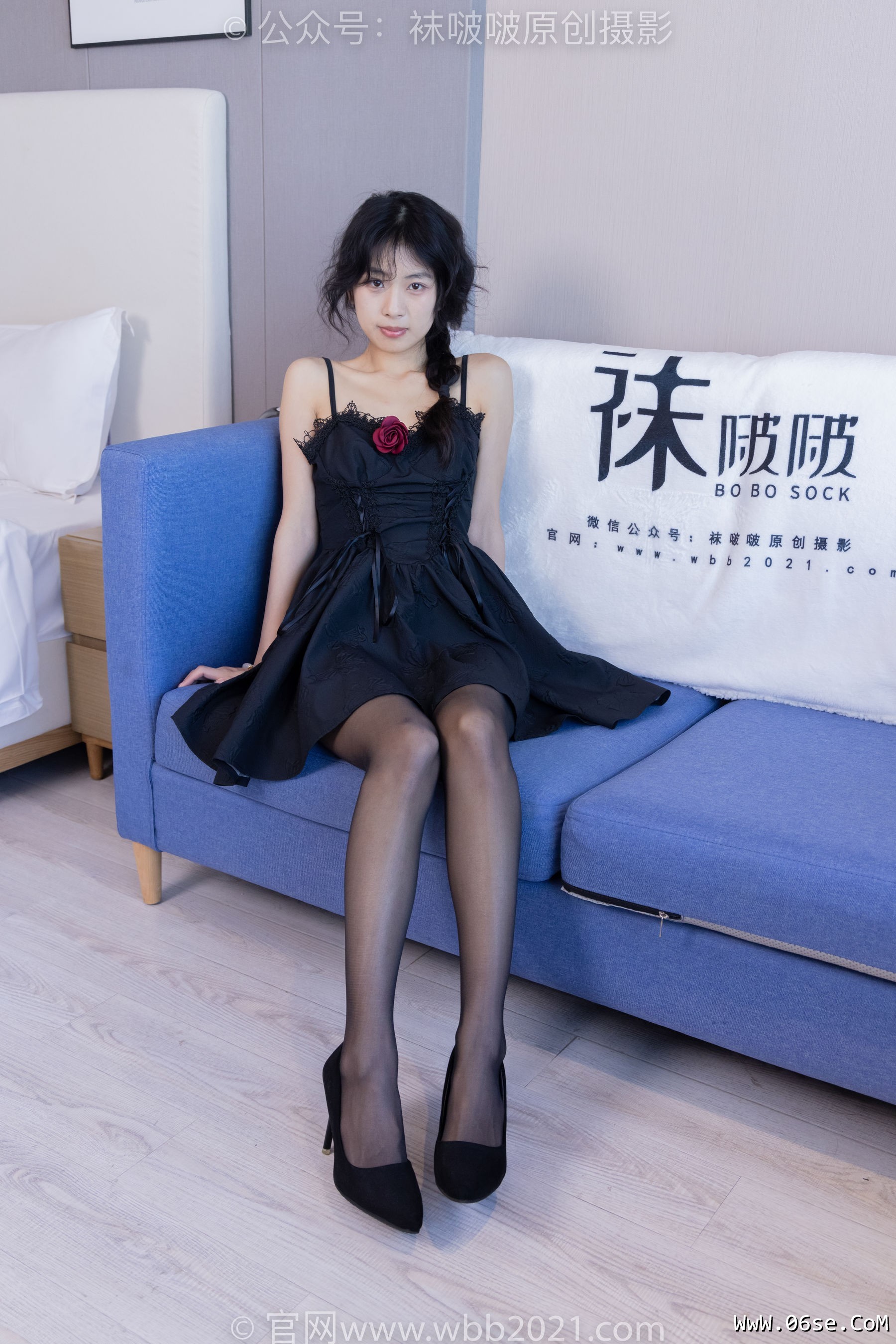 图片[133]-BoBoSocks袜啵啵 No.442 奶油 -高跟鞋、肉丝、黑丝、灰丝、裸足[160P]-六色网