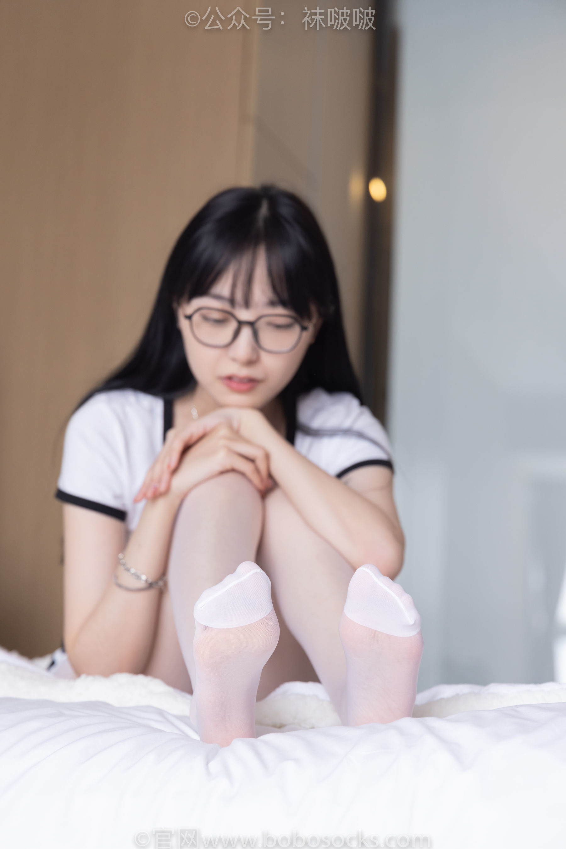 图片[112]-BoBoSocks袜啵啵 No.037 稚予-帆布鞋、短白棉袜、白丝[136P]-六色网