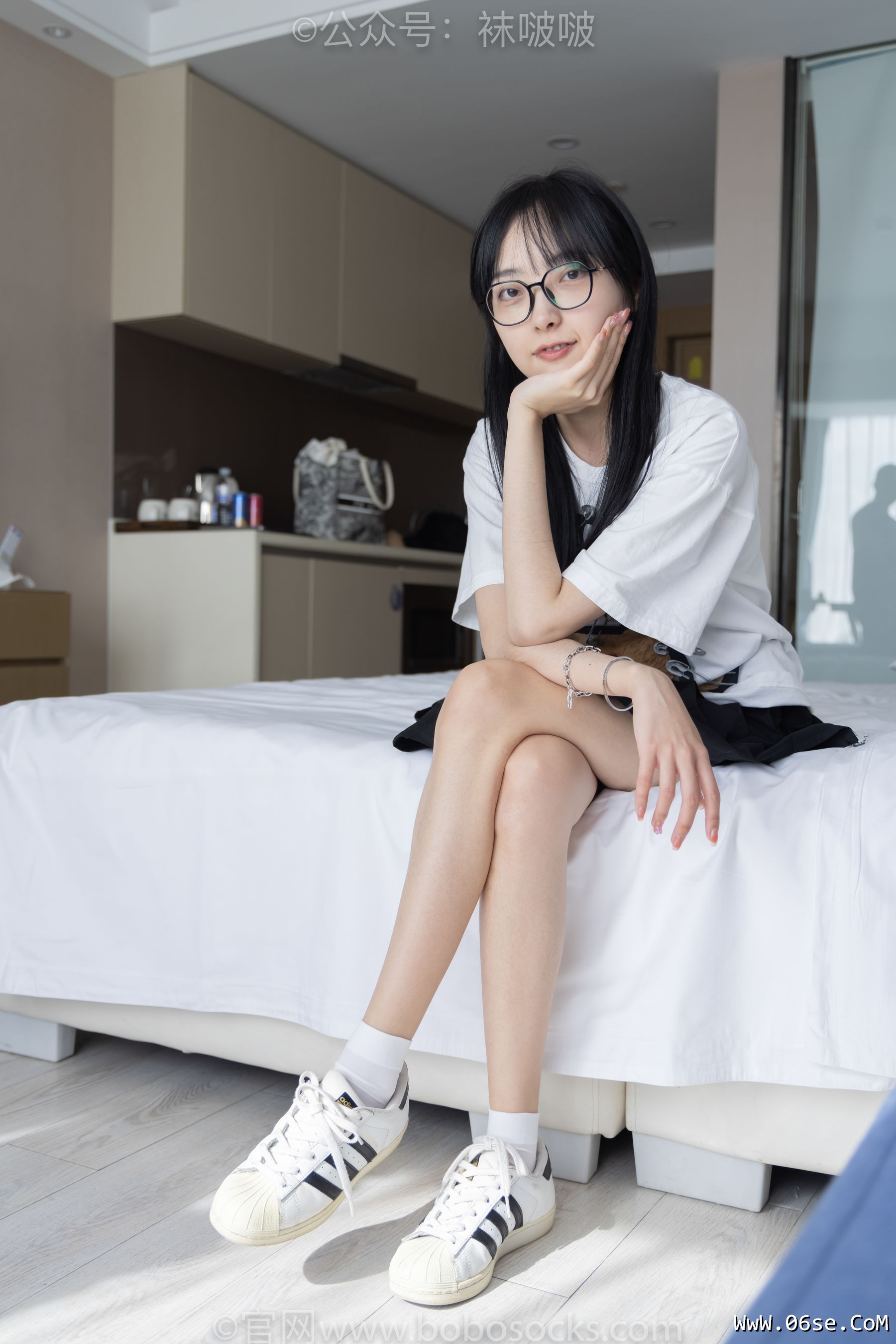 图片[143]-BoBoSocks袜啵啵 No.033 稚予-贝壳头、天鹅绒黑袜、天鹅绒白袜[154P]-六色网