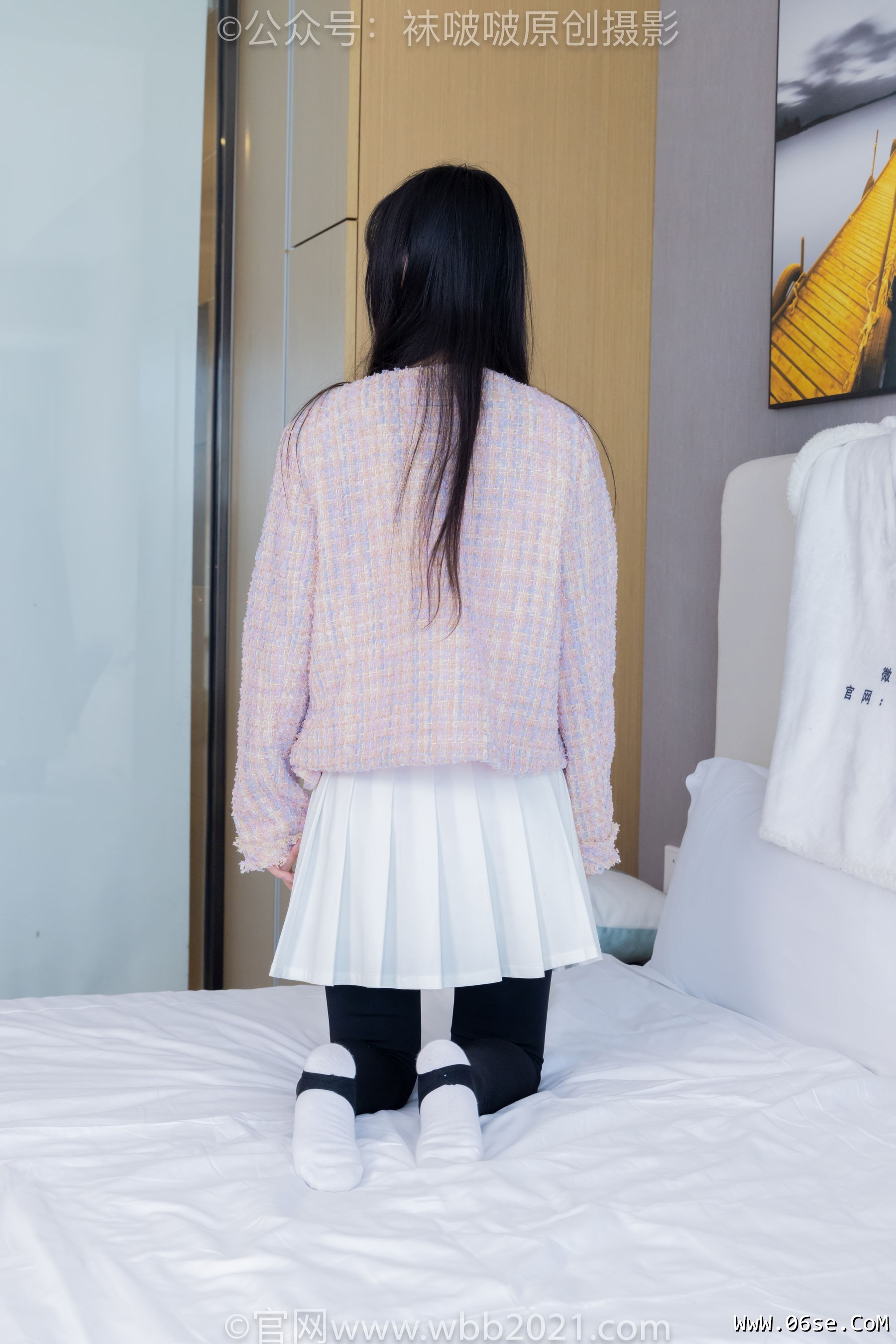 图片[10]-BoBoSocks袜啵啵 No.438 甜甜圈 -皮鞋、板鞋、白棉袜、黑色踩脚袜[150P]-六色网