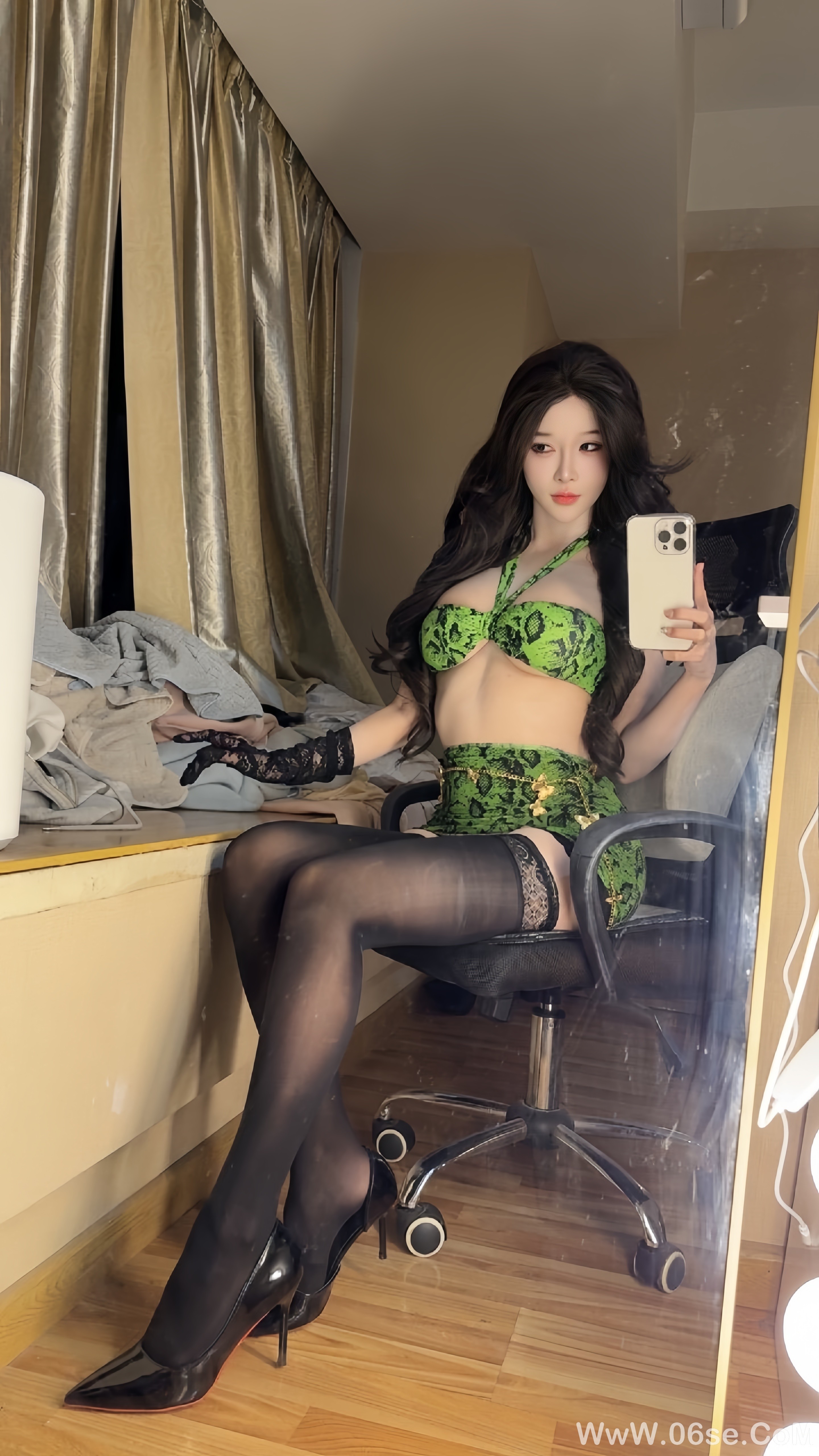 图片[18]-无欲无求的推土君-青色蛇纹[40P]-六色网