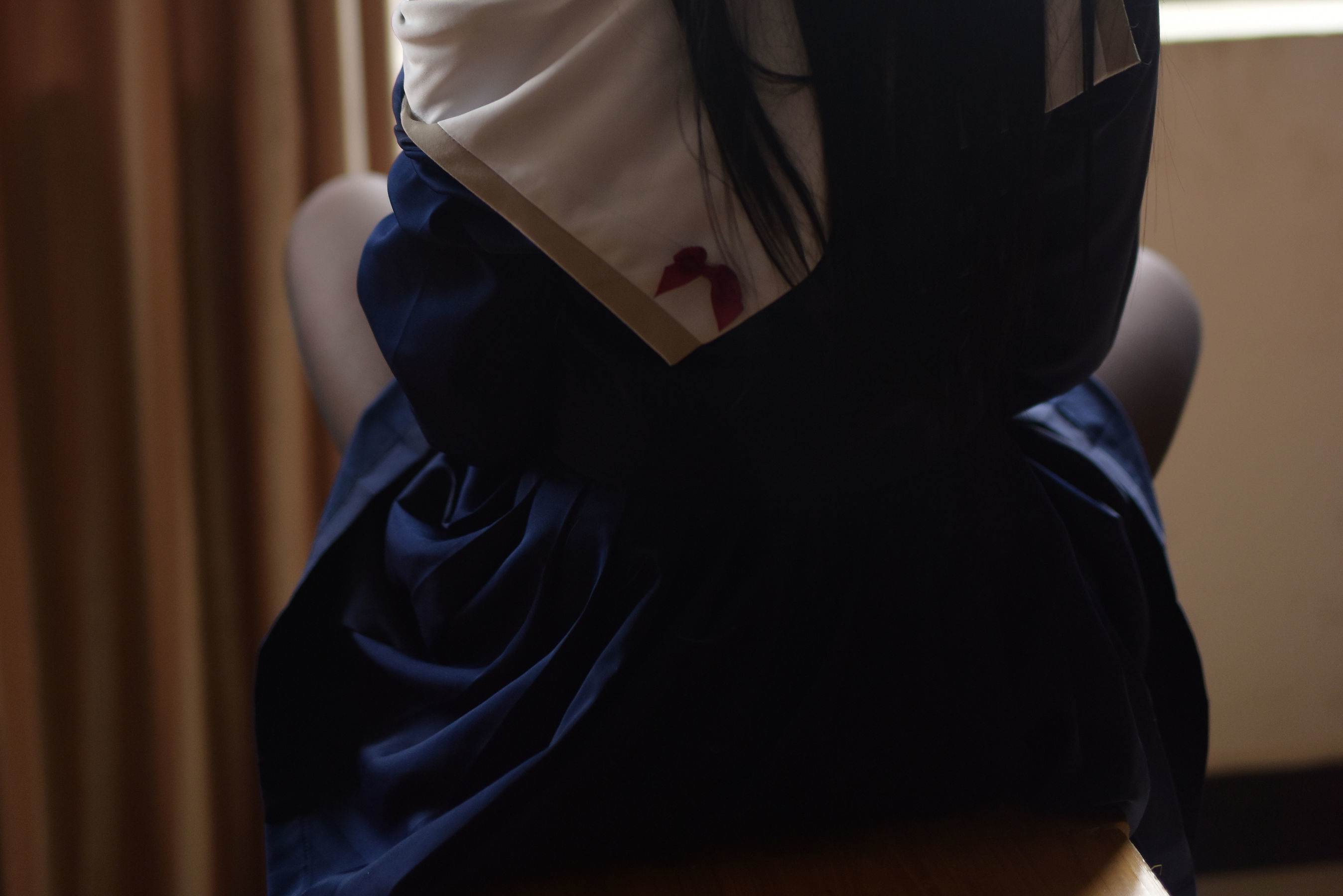图片[28]-动漫博主九曲Jean JK露脐制服[30P]-六色网