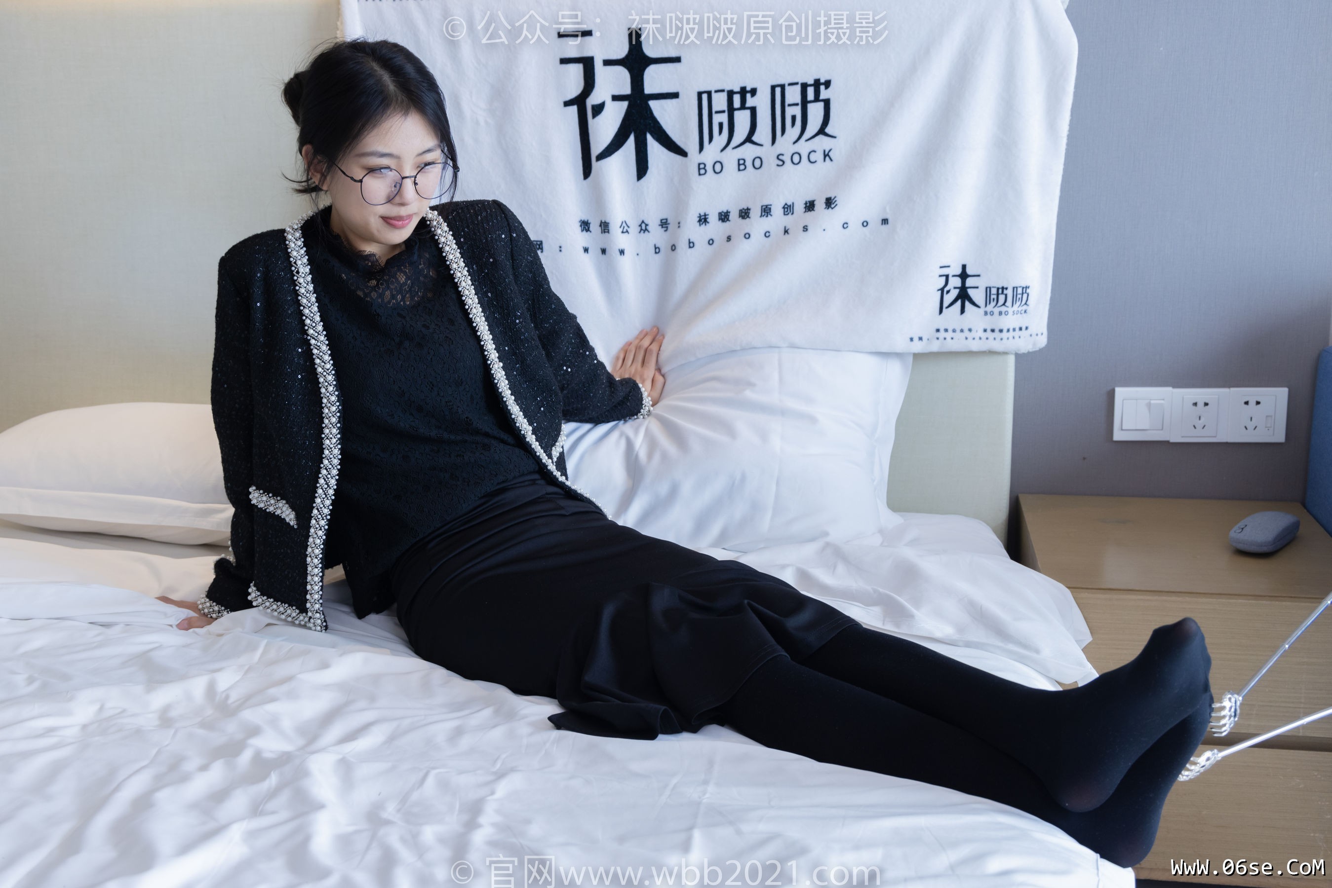 图片[88]-BoBoSocks袜啵啵 No.378 奶油 -短靴、运动鞋、厚黑丝、厚灰丝[190P]-六色网