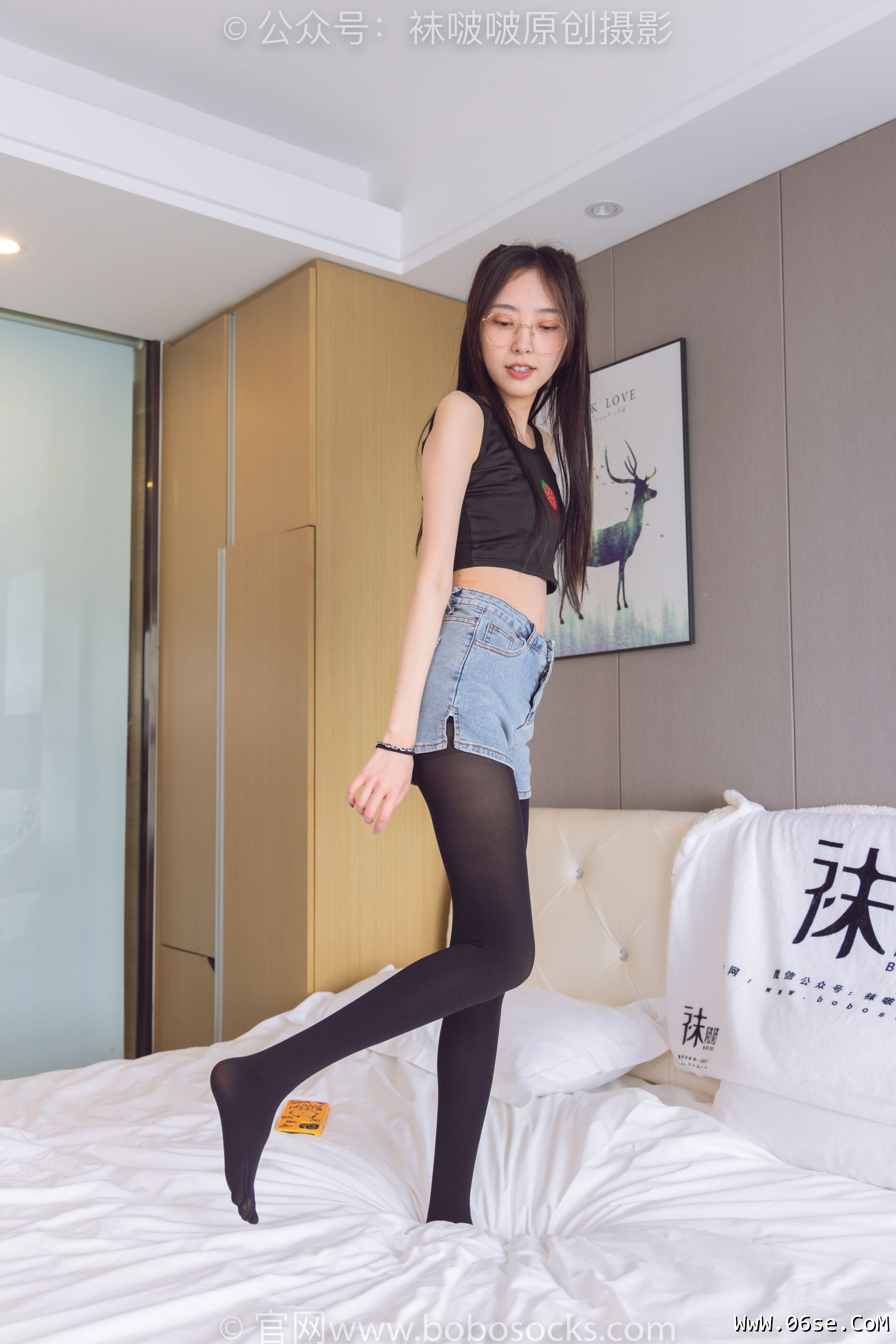图片[18]-BoBoSocks袜啵啵 No.192 稚予-高跟鞋、黑色五指袜[139P]-六色网