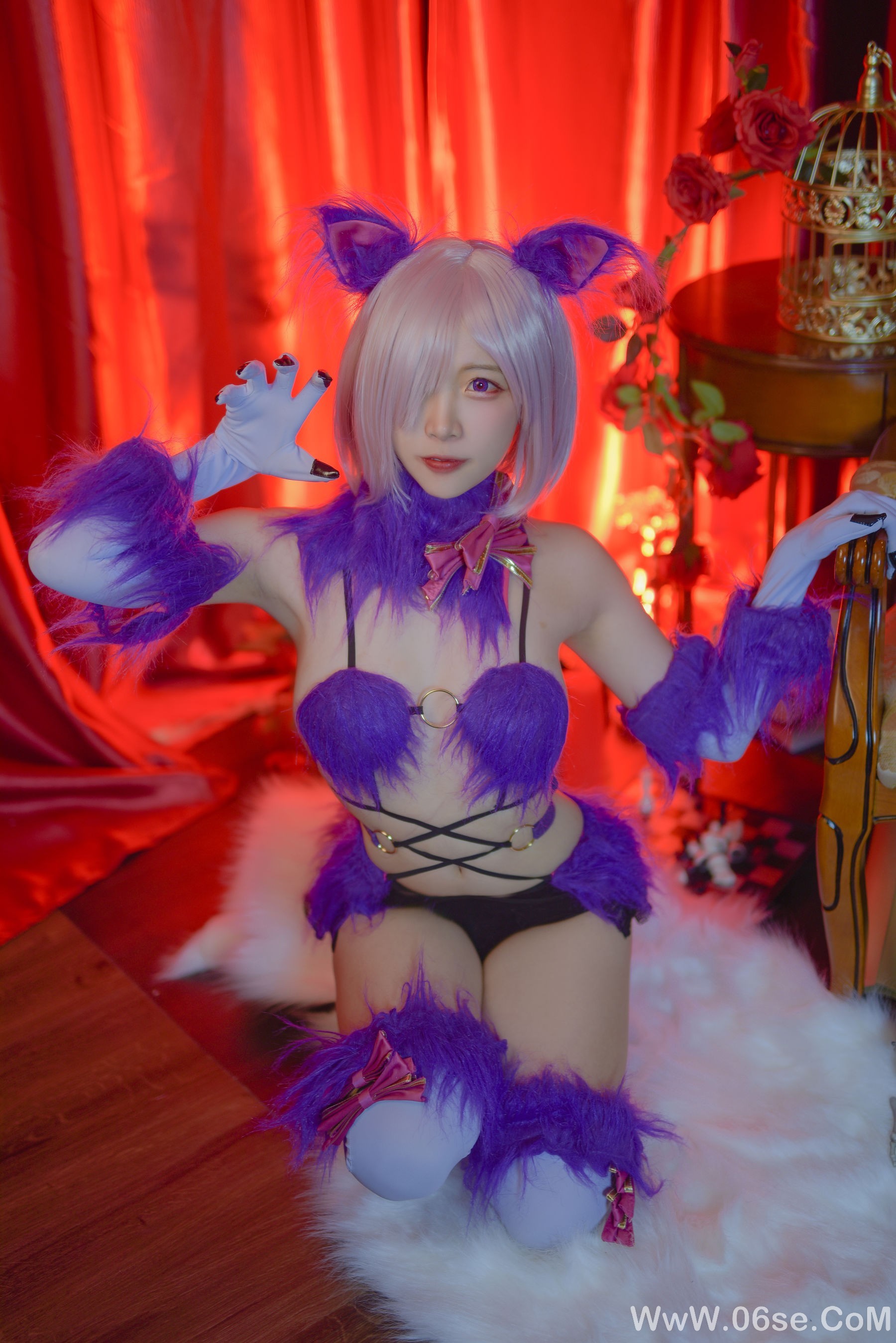人气Coser二佐Nisa Fate玛修万圣[23P]-六色网
